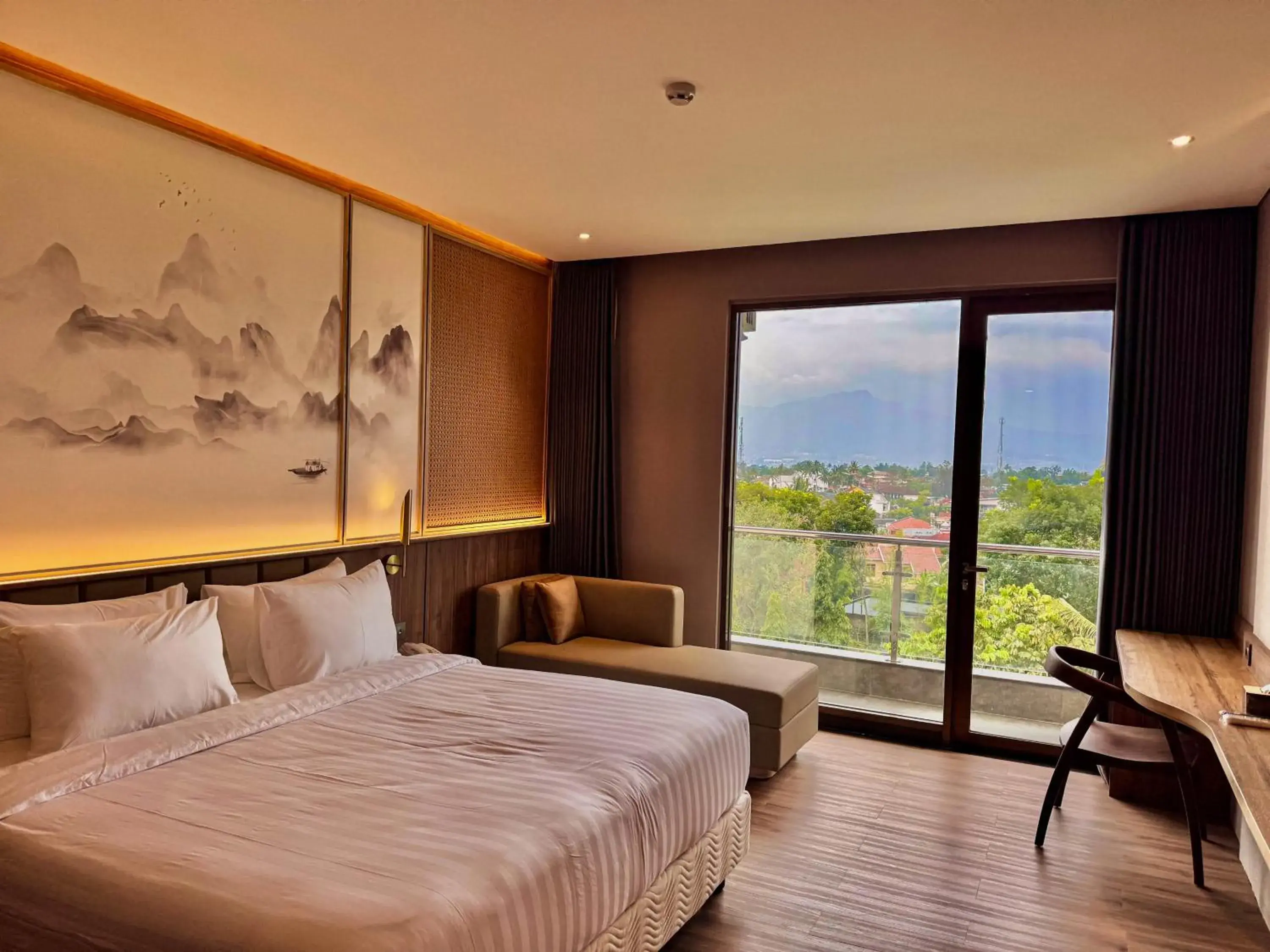 Junior Suite Double with Balcony in Cahaya Villa Garut Junior Suite Double with Balcony in Cahaya Villa Garut