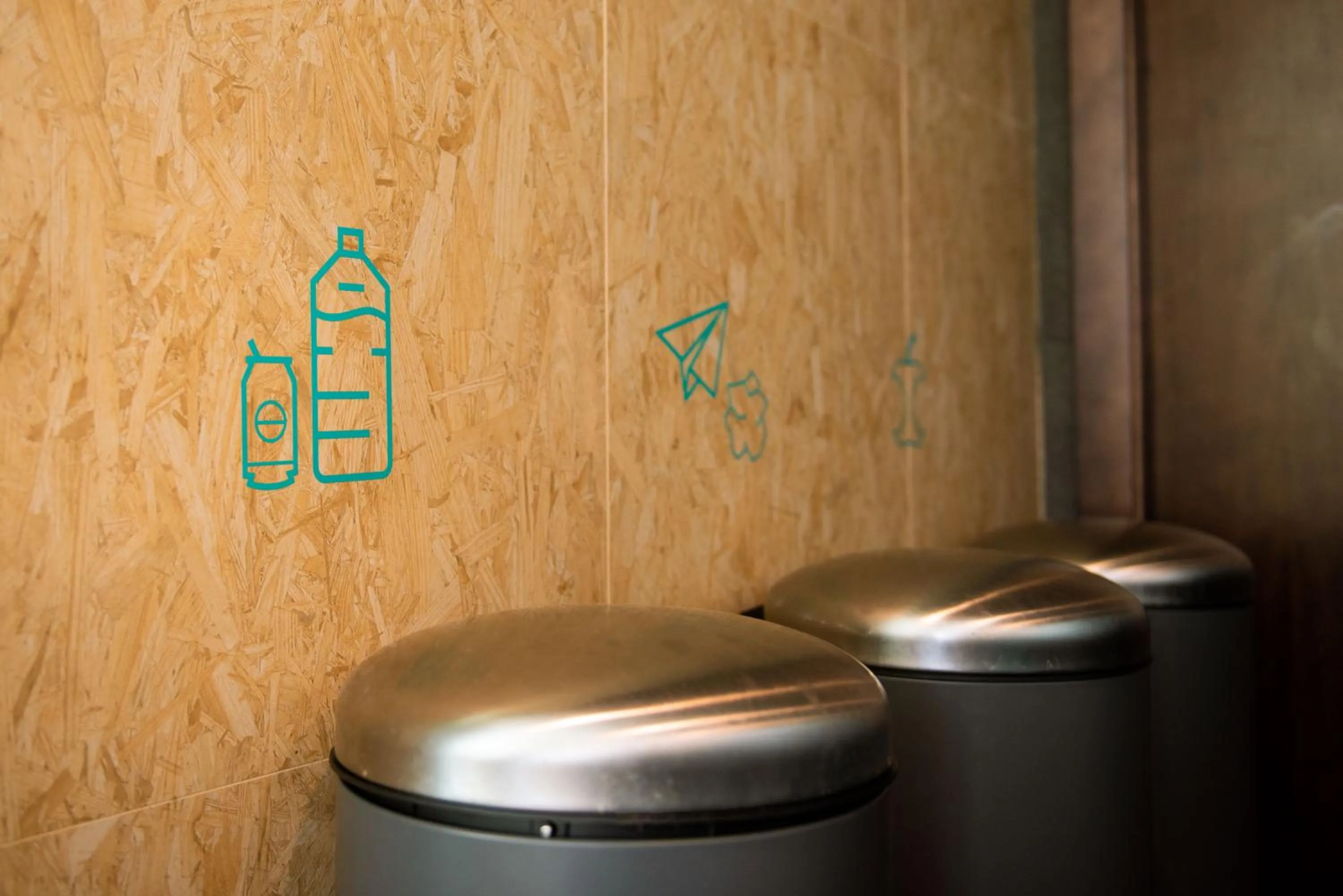 Communal kitchen in TAKE SURF Hostel Conil