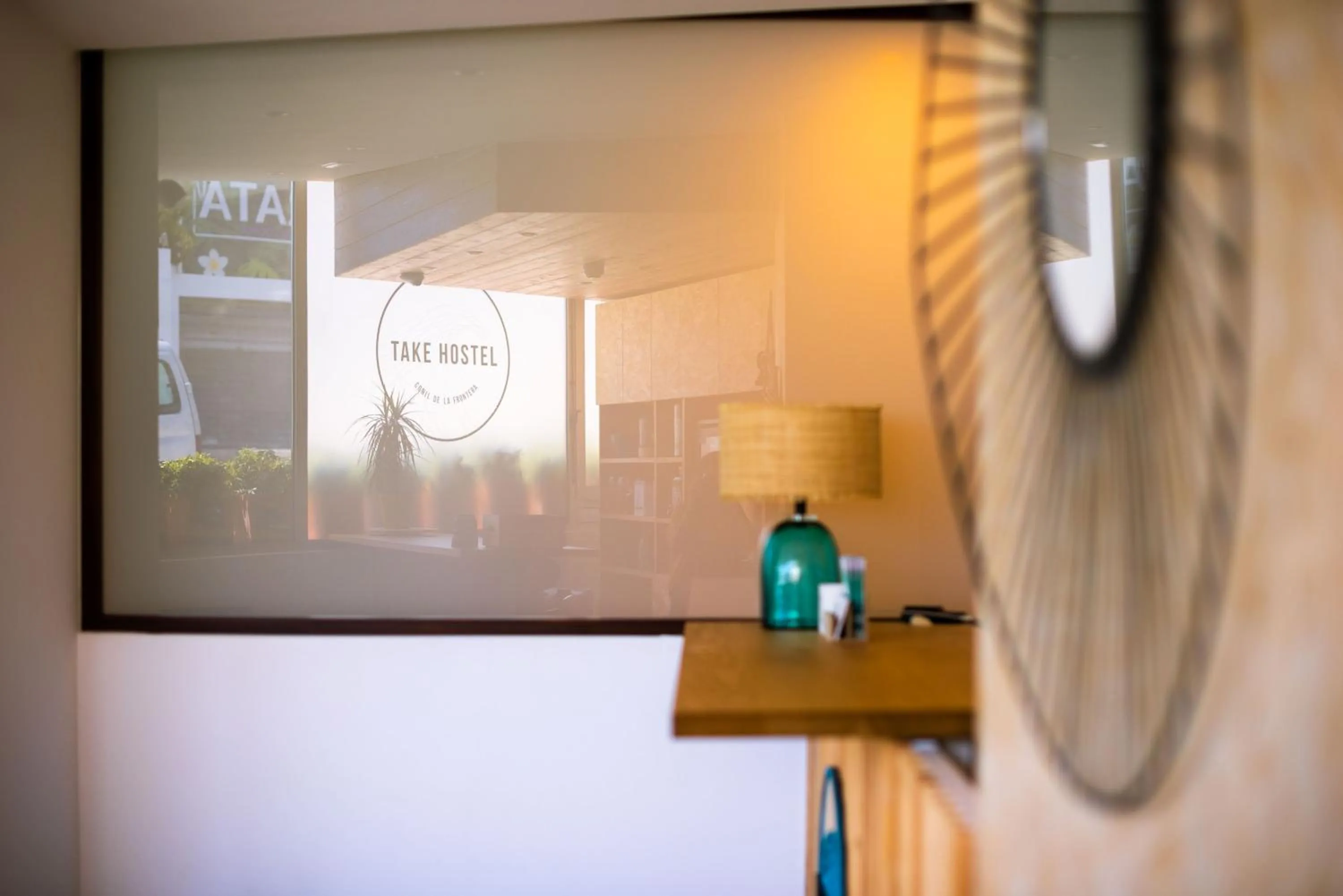 Decorative detail in TAKE SURF Hostel Conil