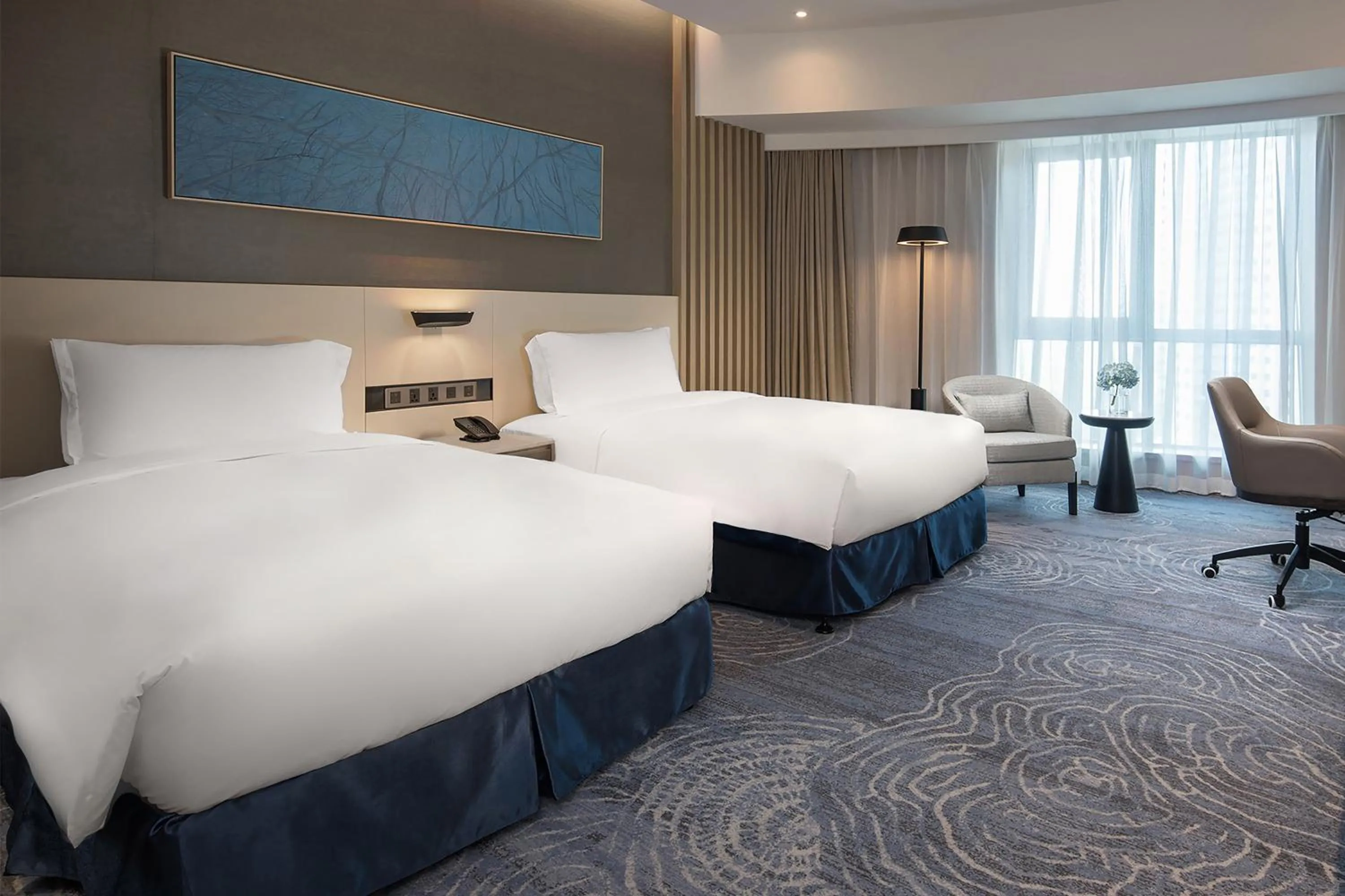 Bedroom, Bed in Holiday Inn - Nanjing South Station by IHG