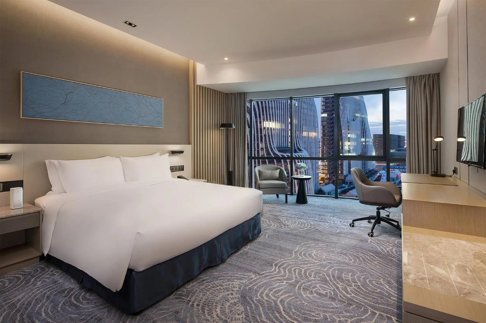 Photo of the whole room, Bed in Holiday Inn - Nanjing South Station by IHG
