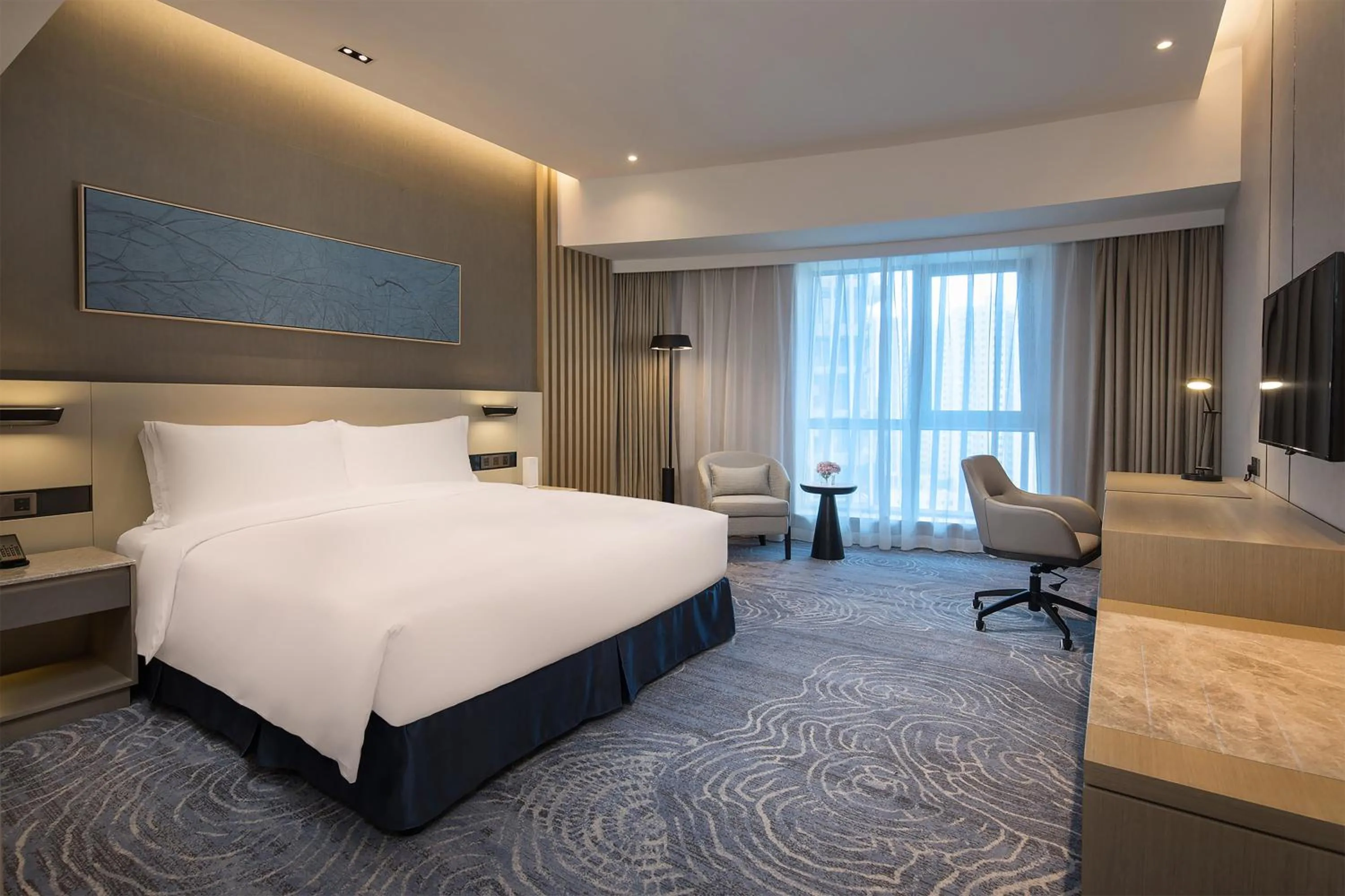 Photo of the whole room, Bed in Holiday Inn - Nanjing South Station by IHG