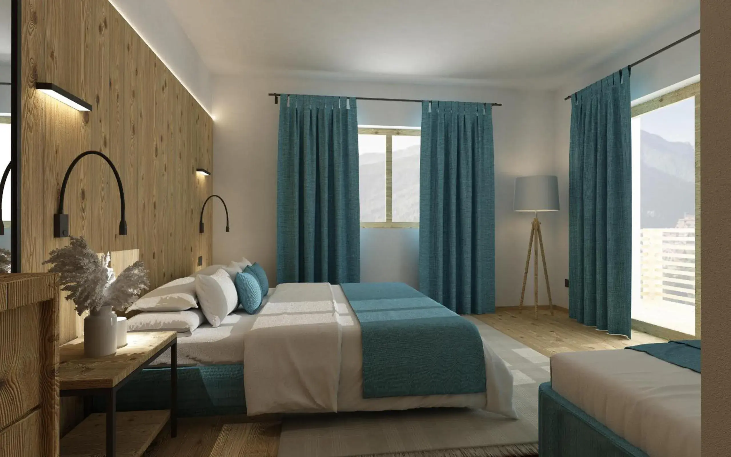 Deluxe Triple Room in Hotel Gran Fanes Deluxe Triple Room in Hotel Gran Fanes