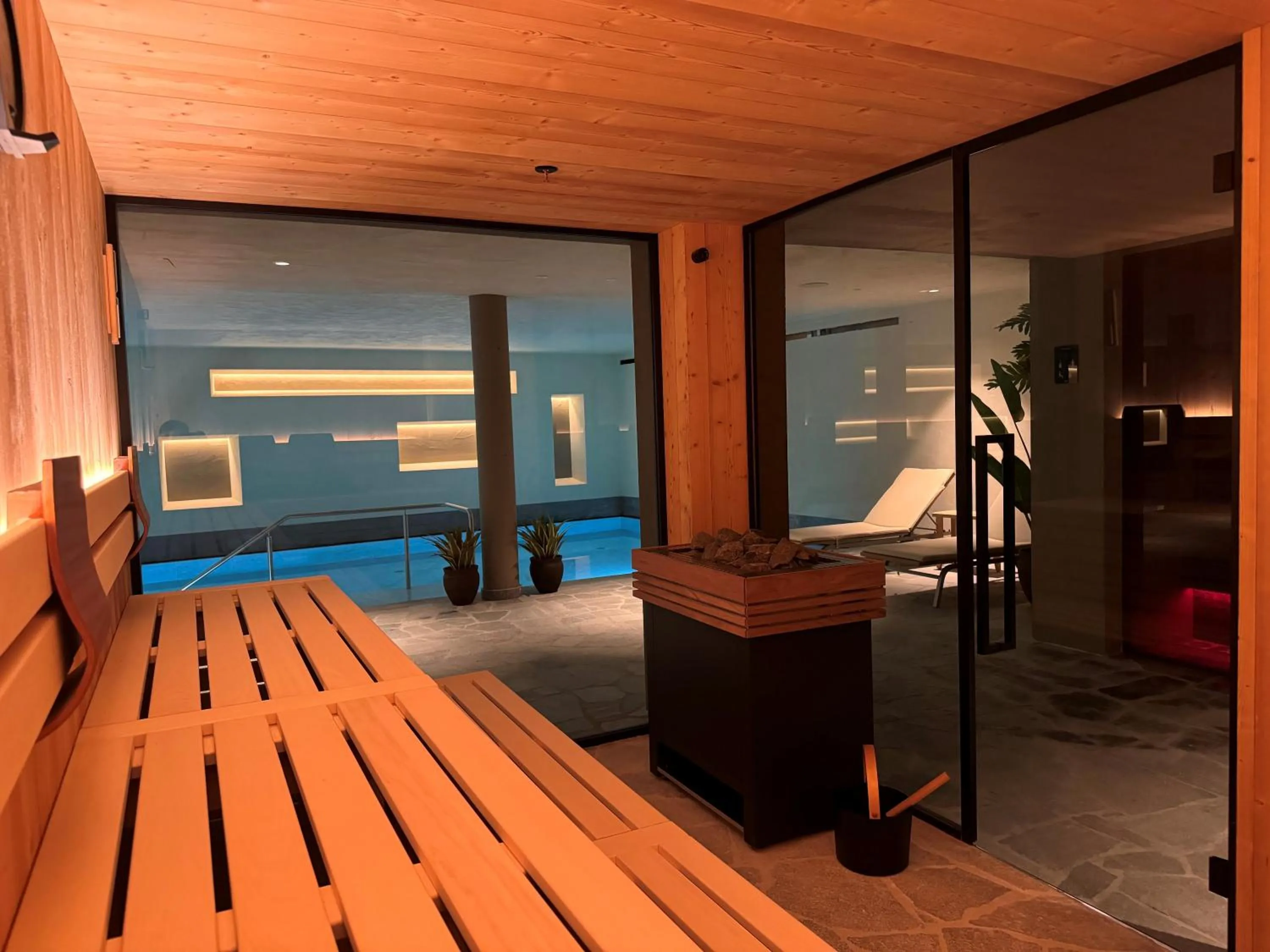 Sauna in Hotel Gran Fanes