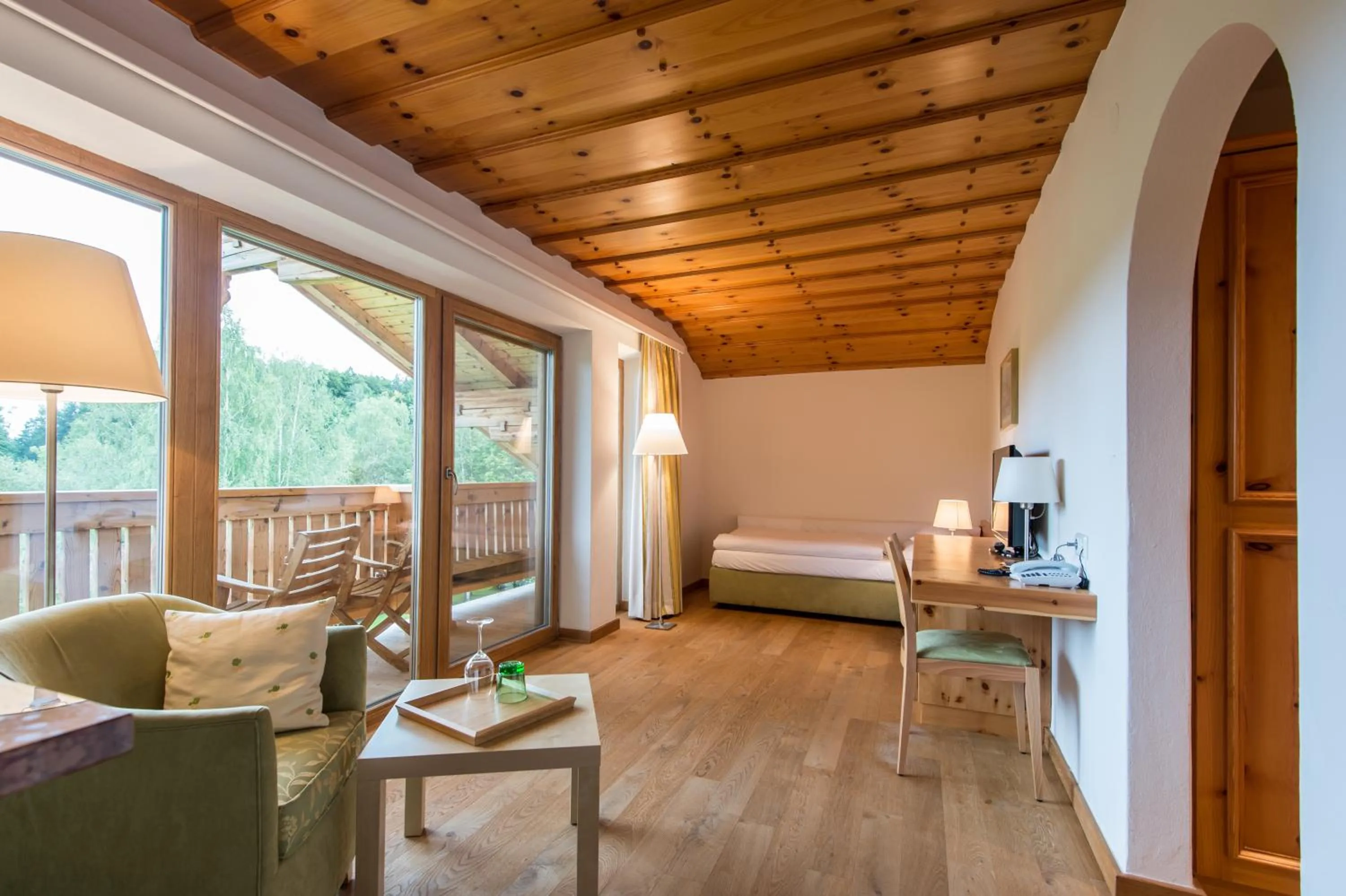 Bed in Hotel garni Kranzbichlhof