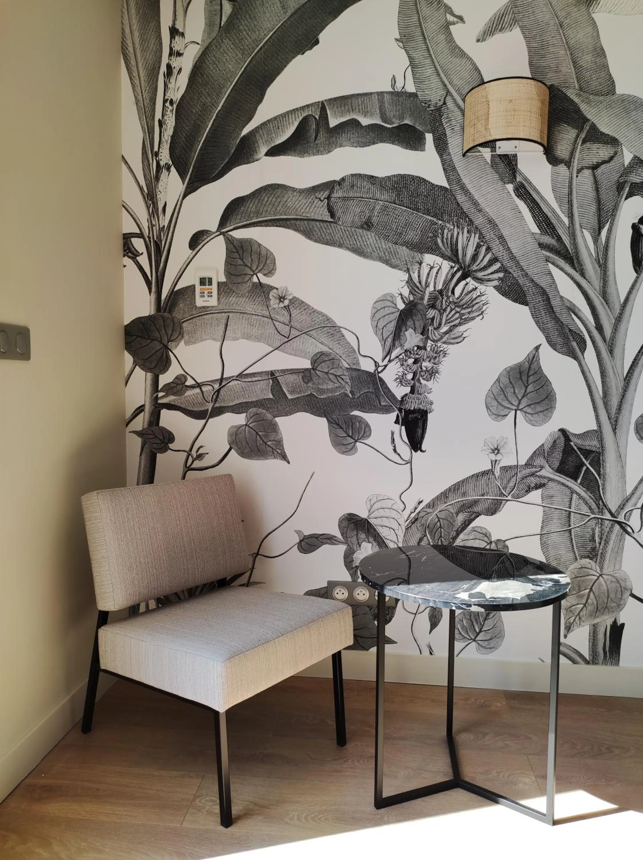 Decorative detail in Les Galets Hôtel et B&B