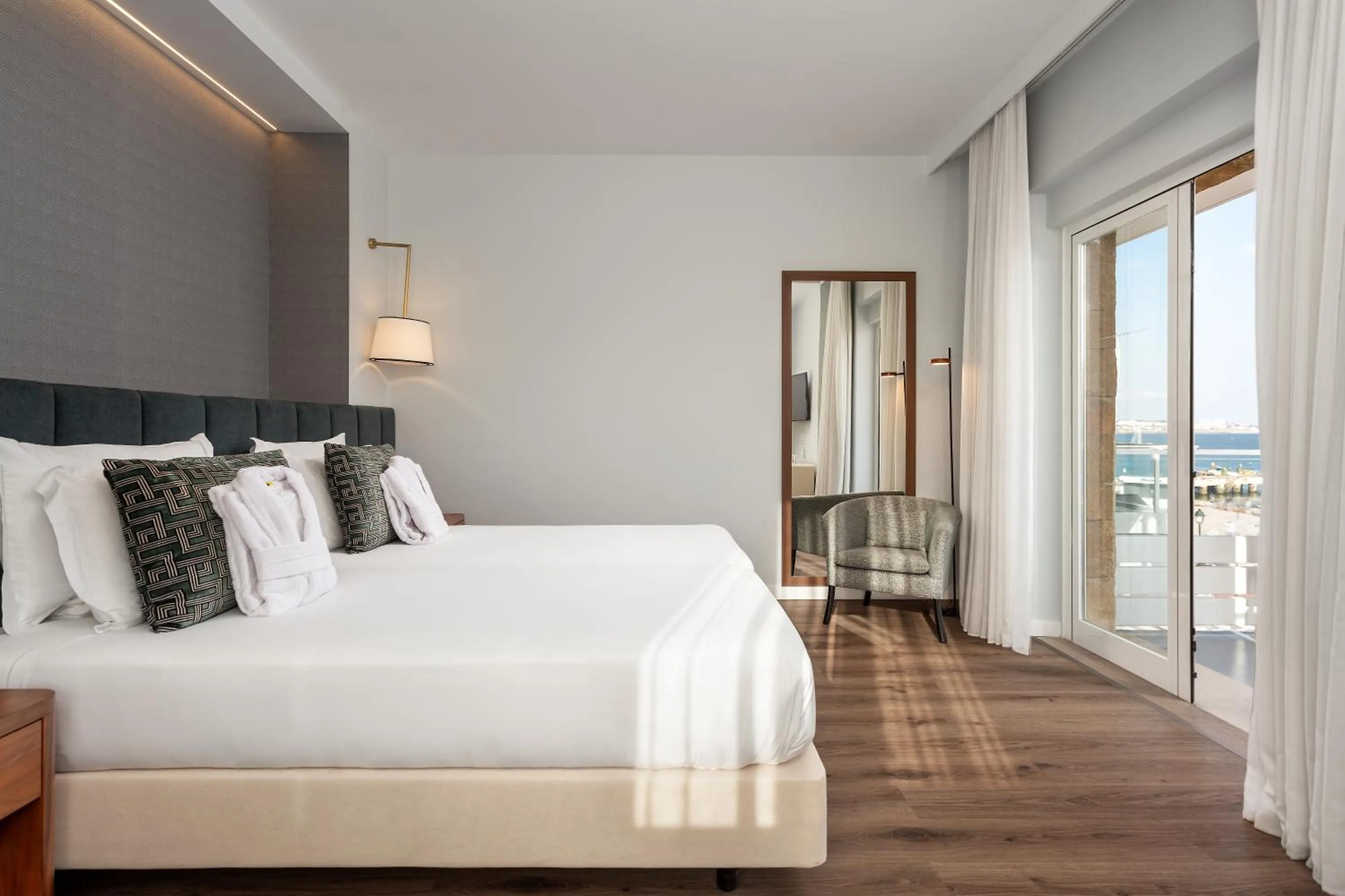 Bedroom, Bed in Hotel Baia