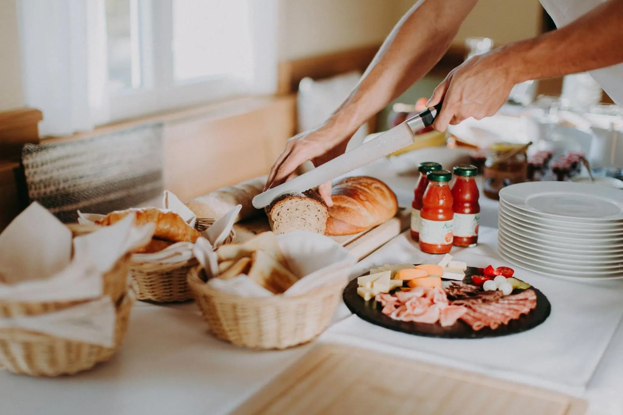 Breakfast in Gasthof Sunnebad