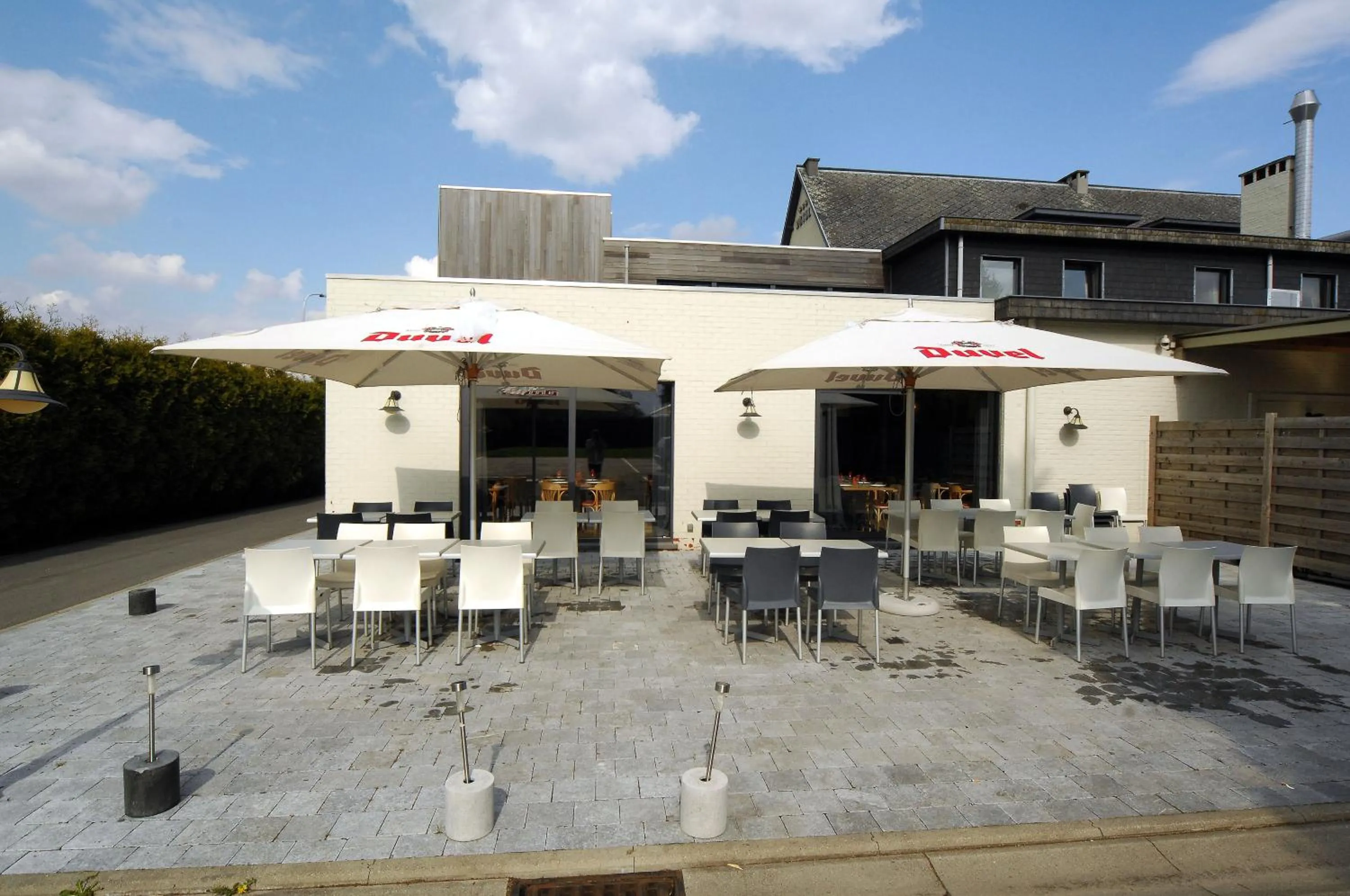 Balcony/Terrace in Hôtel Le Saint Loup
