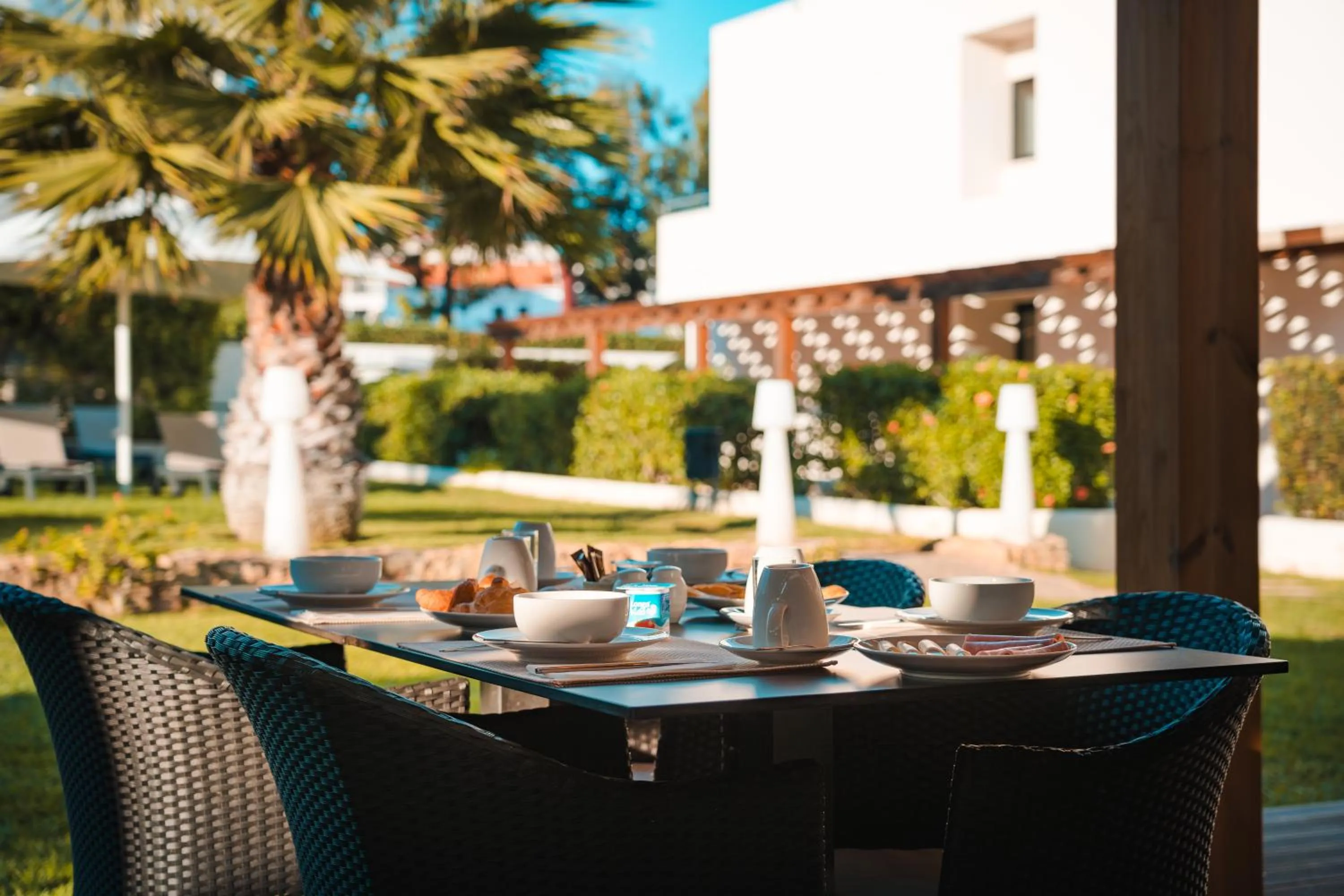 Garden view in Santa Eulalia Hotel & Spa