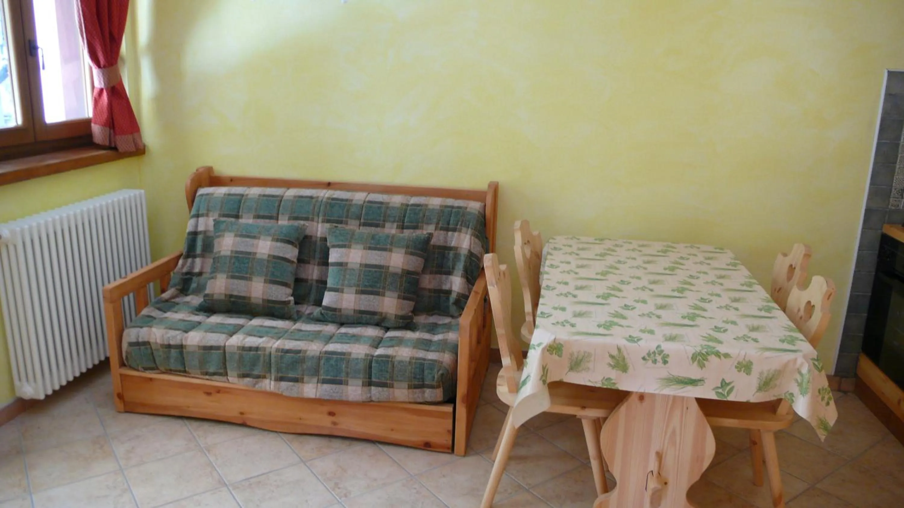 Seating area in Residence Les Myosotis