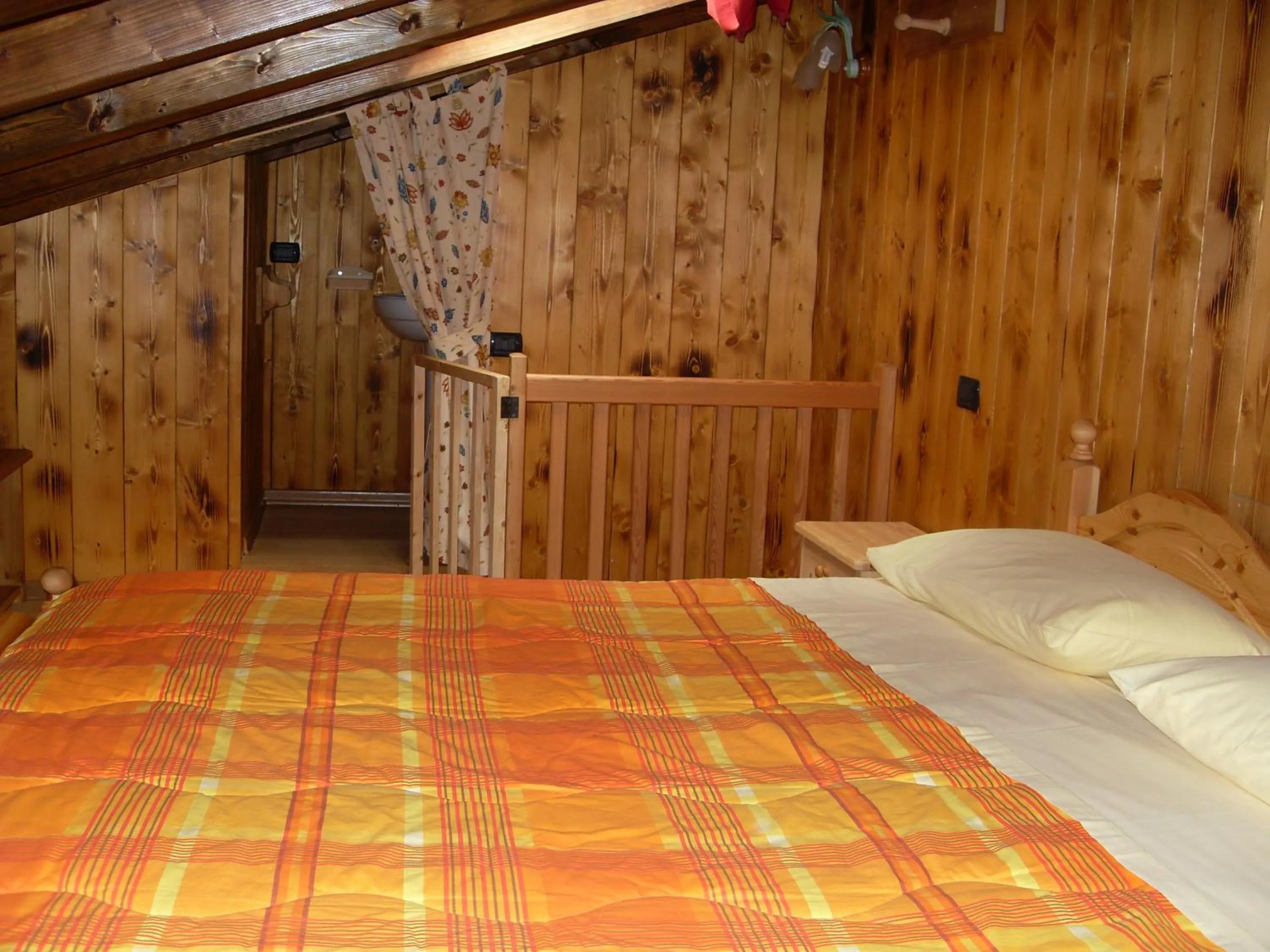 Bedroom, Bed in Residence Les Myosotis