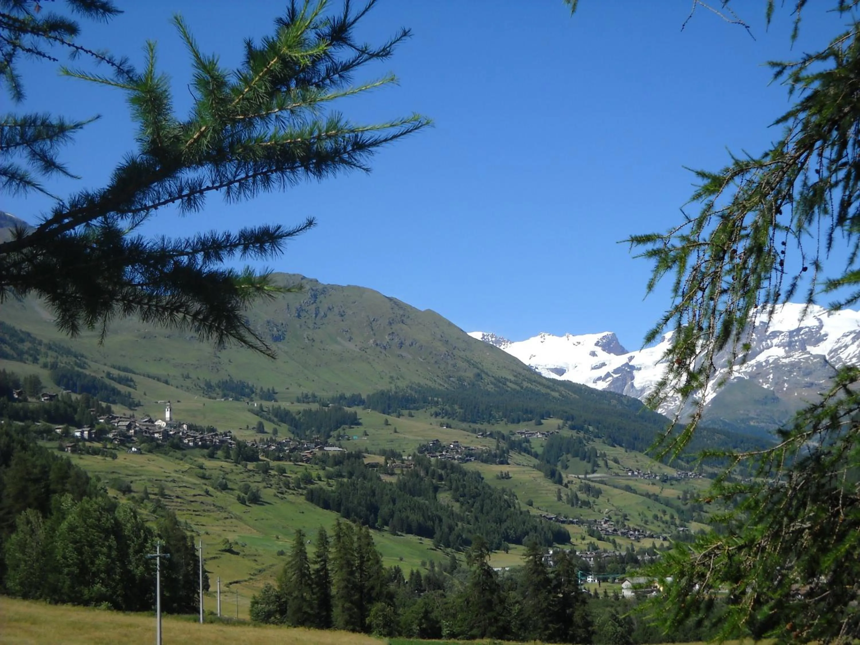 Natural landscape in Residence Les Myosotis