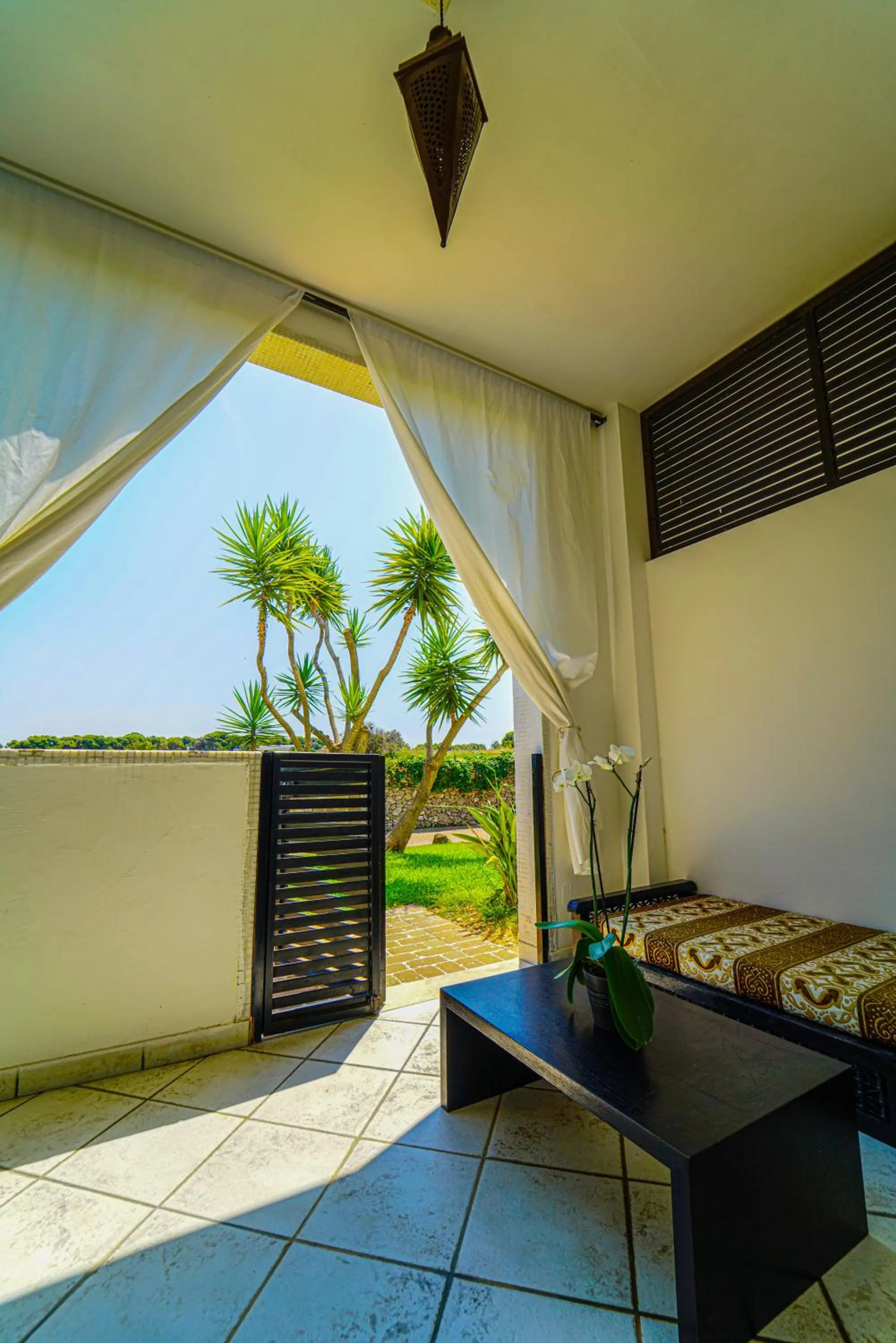 Patio in Amareclub Baia Dei Turchi Resort - Adults Only