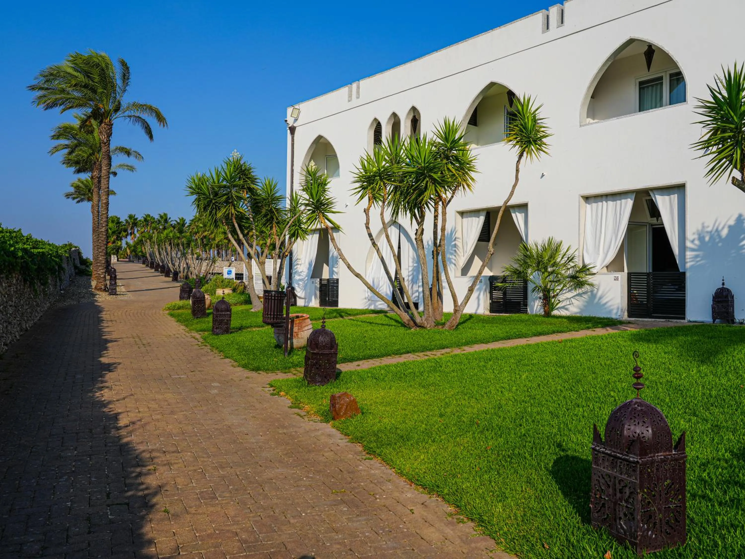 Property building in Amareclub Baia Dei Turchi Resort - Adults Only