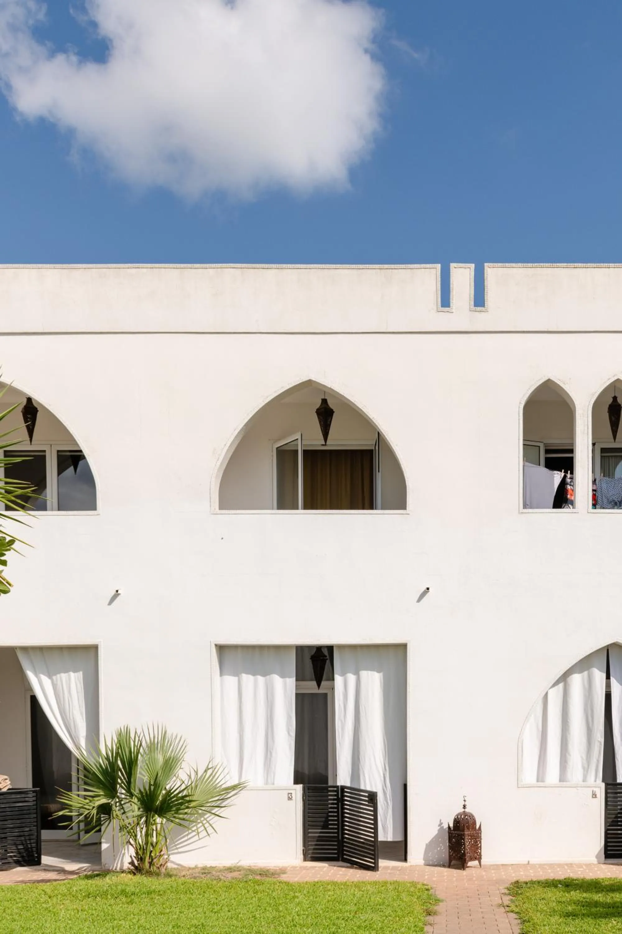 Property building in Amareclub Baia Dei Turchi Resort - Adults Only