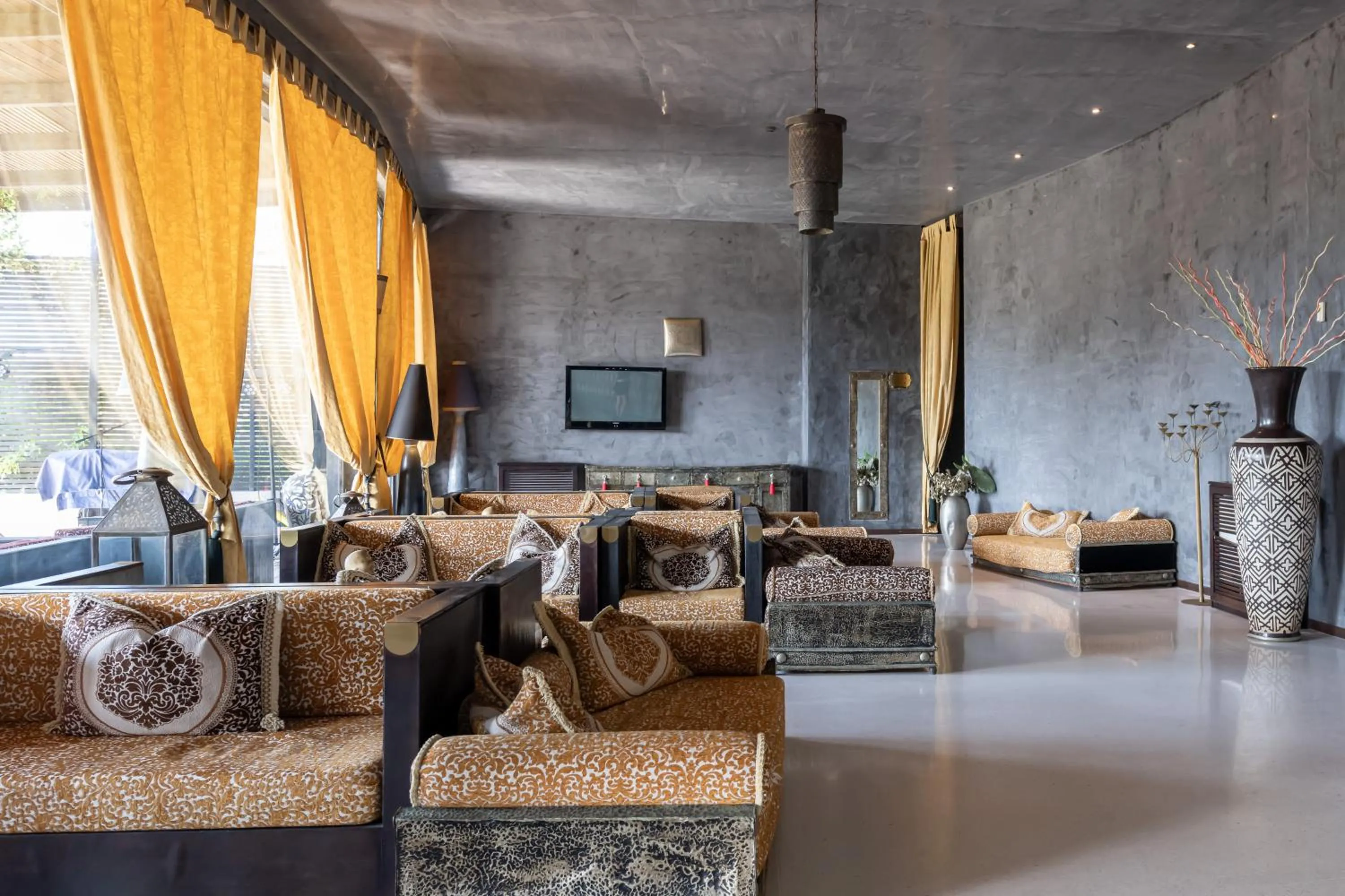 Living room in Amareclub Baia Dei Turchi Resort - Adults Only