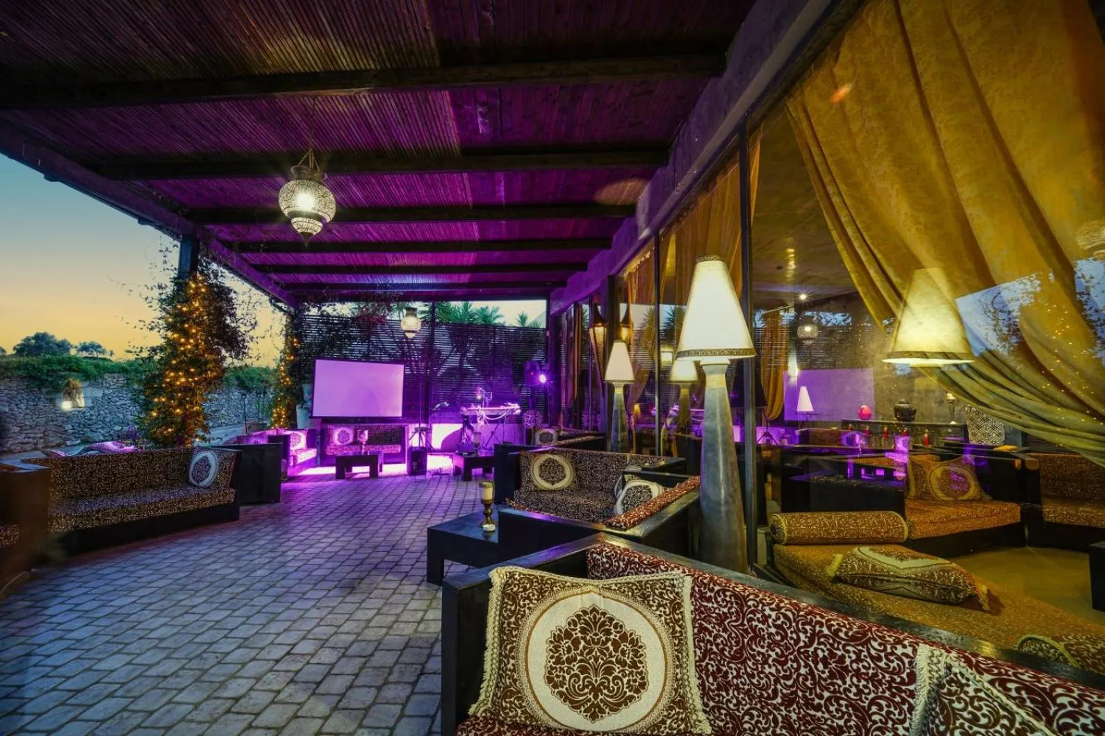 Seating area in Amareclub Baia Dei Turchi Resort - Adults Only