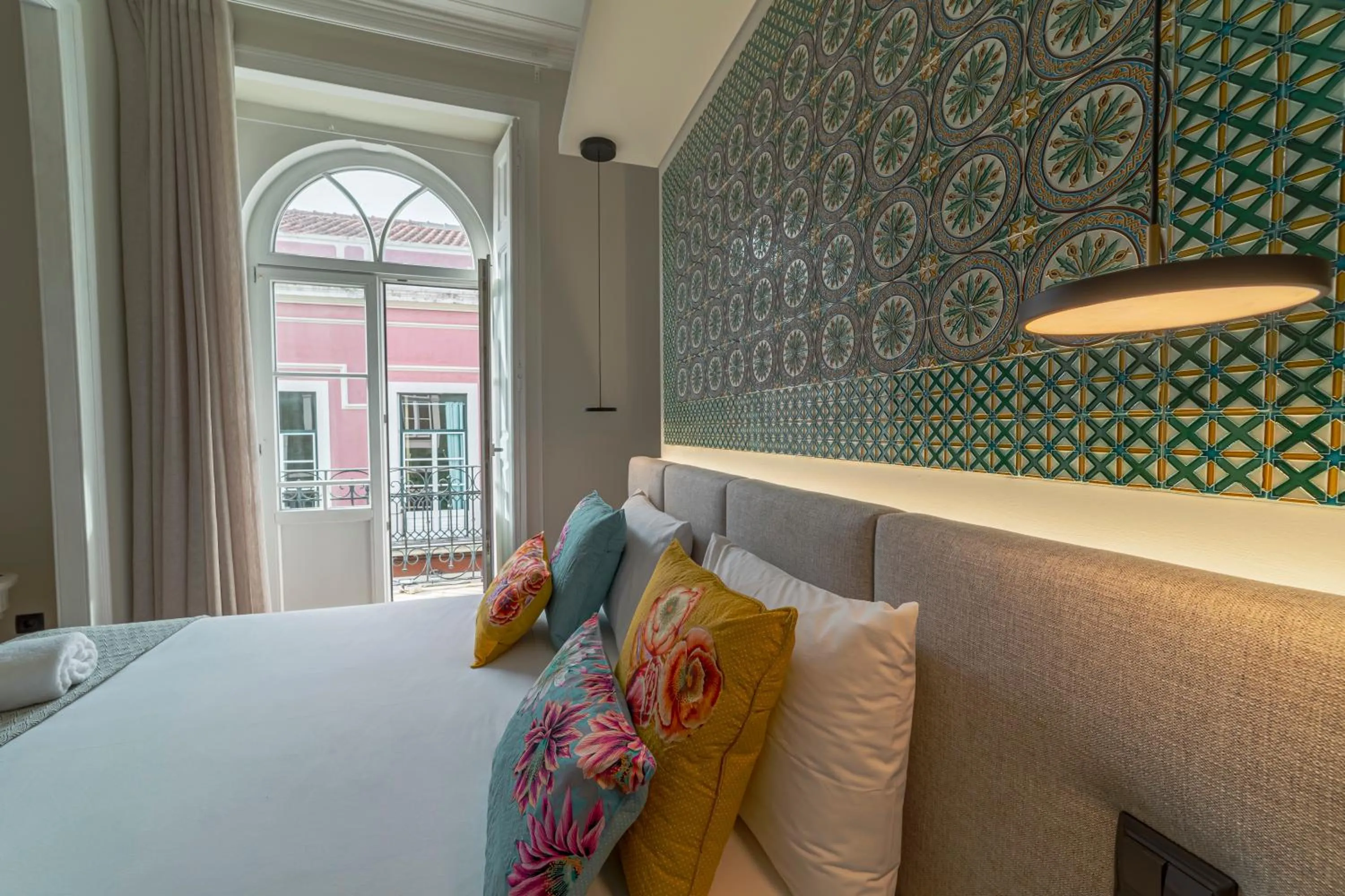 Bed in 19 Tile Ceramic Concept - by Unlock Hotels