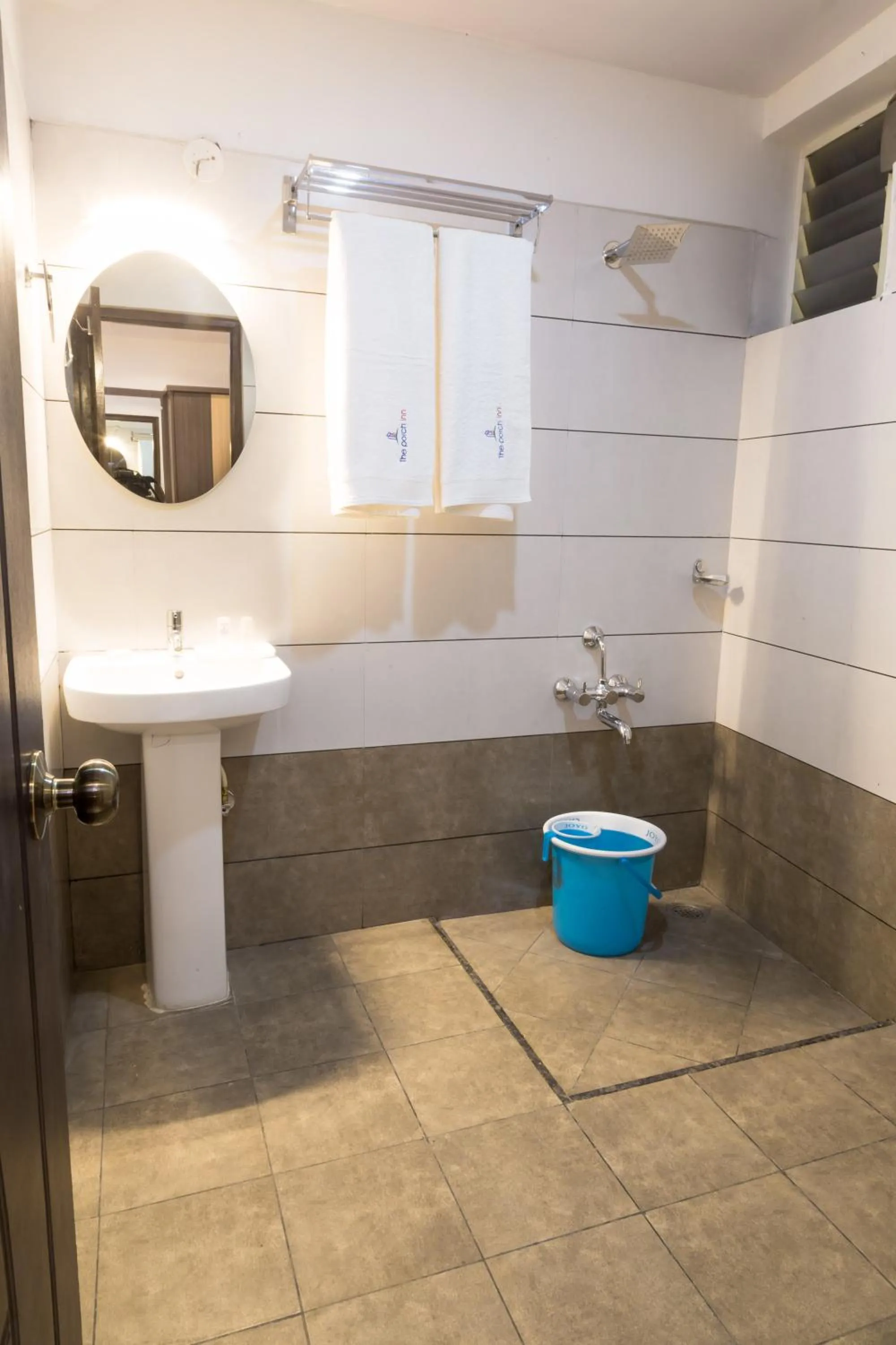 Toilet in The Porch Inn Hotel & Service Apartments Near Nimhans Hospital