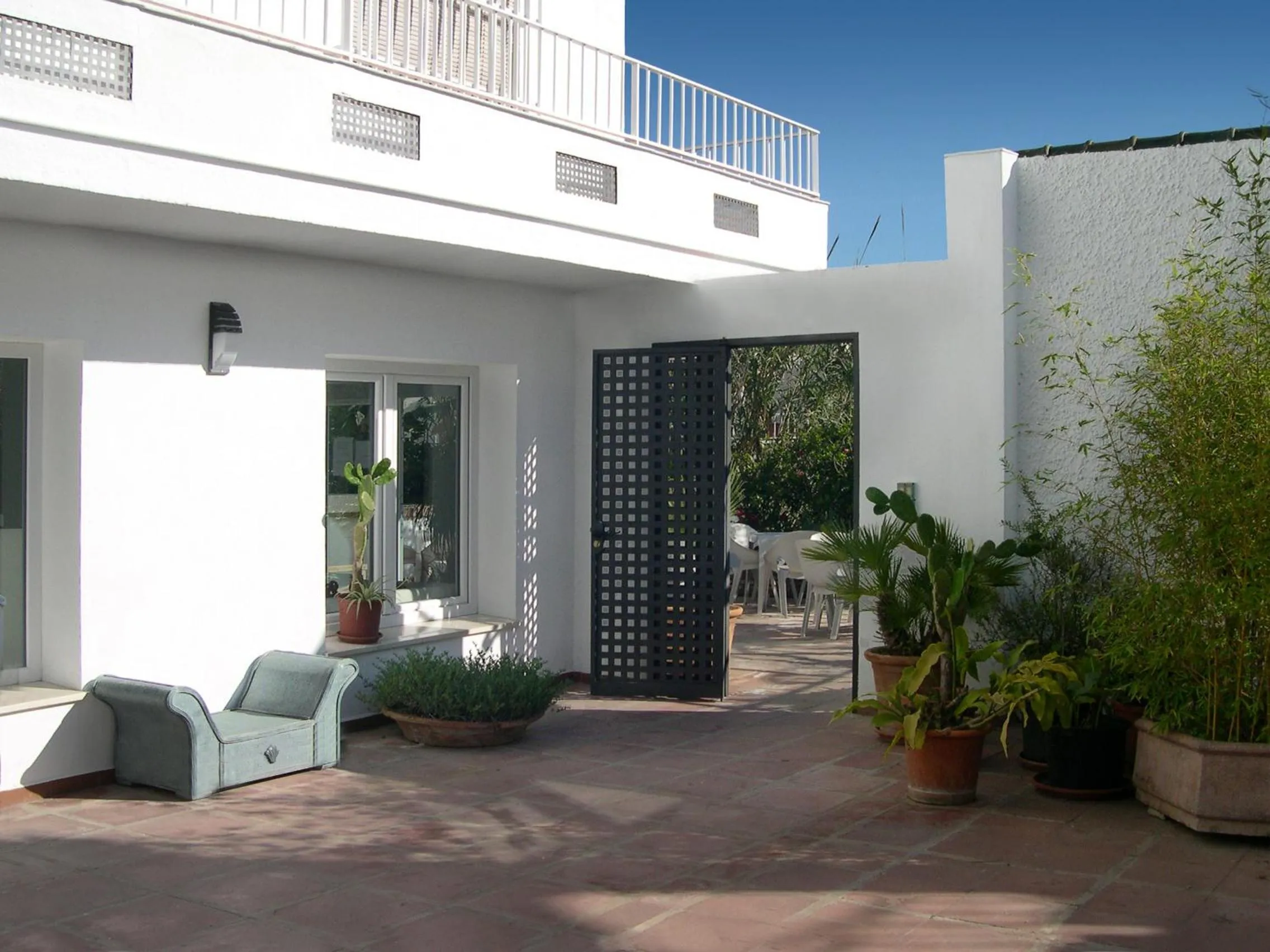 Patio in Apartamentos Turísticos La Mundial