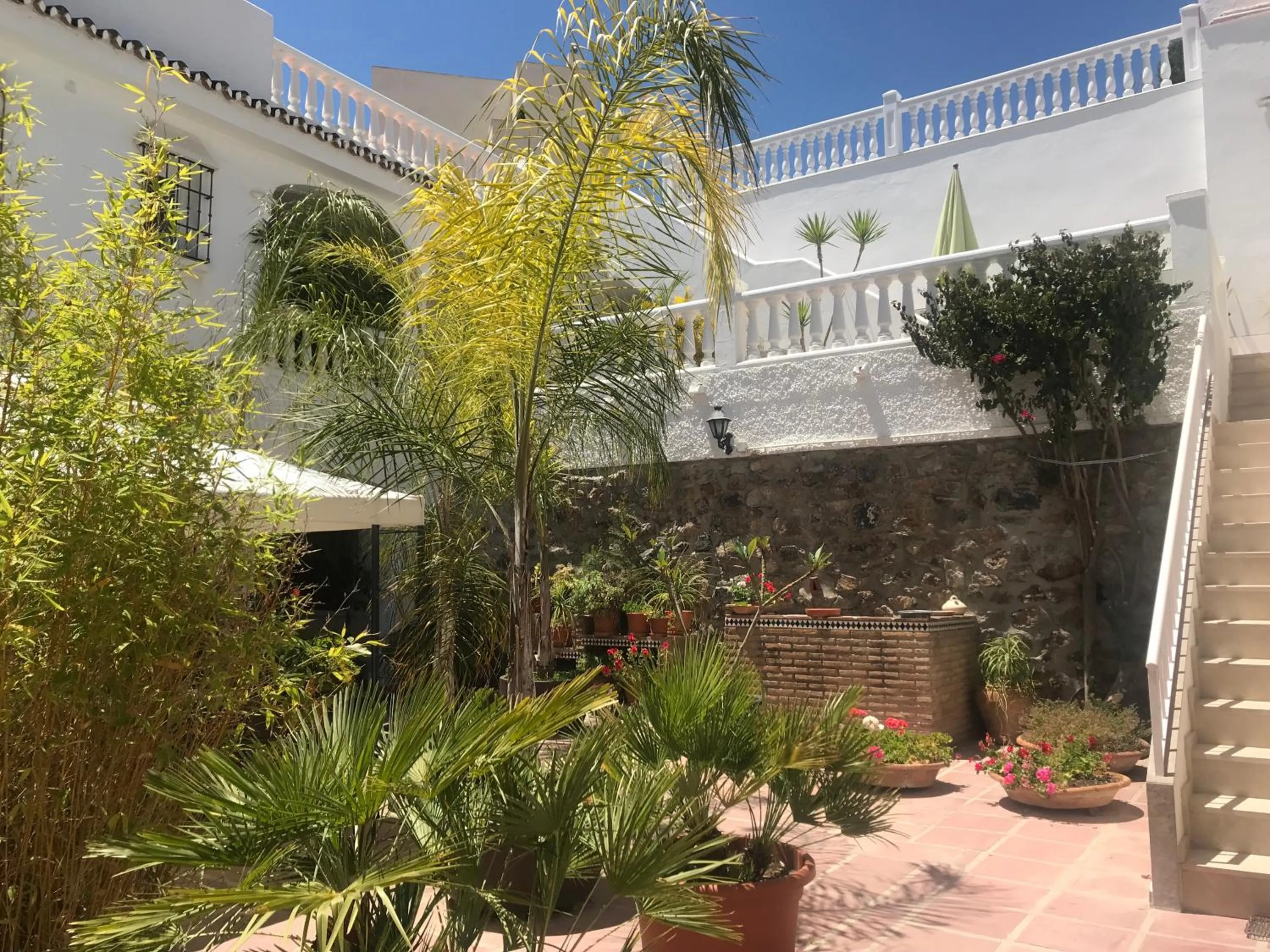 Garden in Apartamentos Turísticos La Mundial