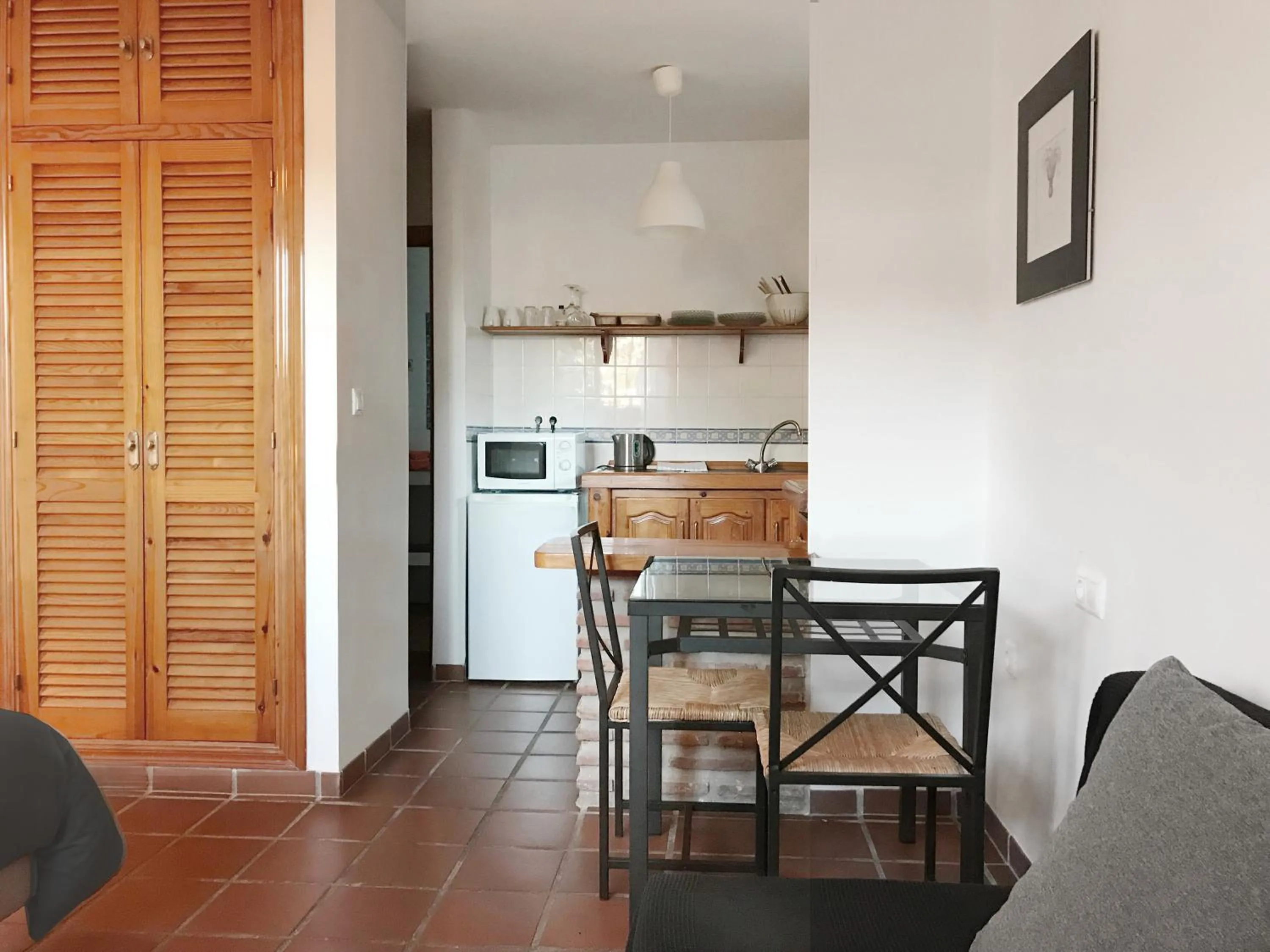 Kitchen or kitchenette in Apartamentos Turísticos La Mundial