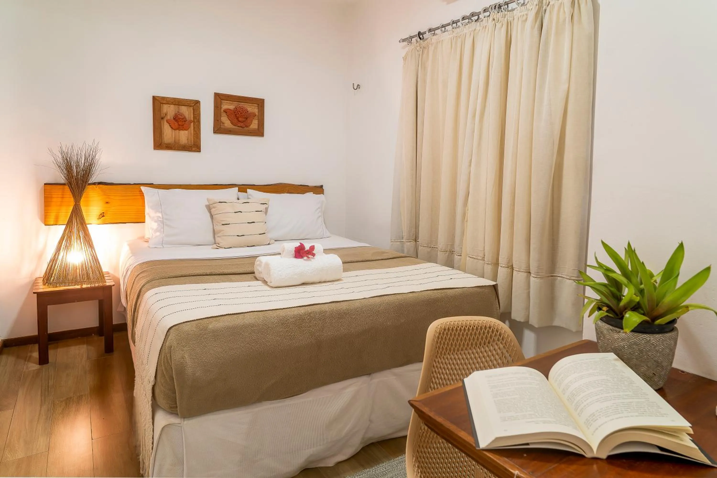 Bed in Villa Água de Coco