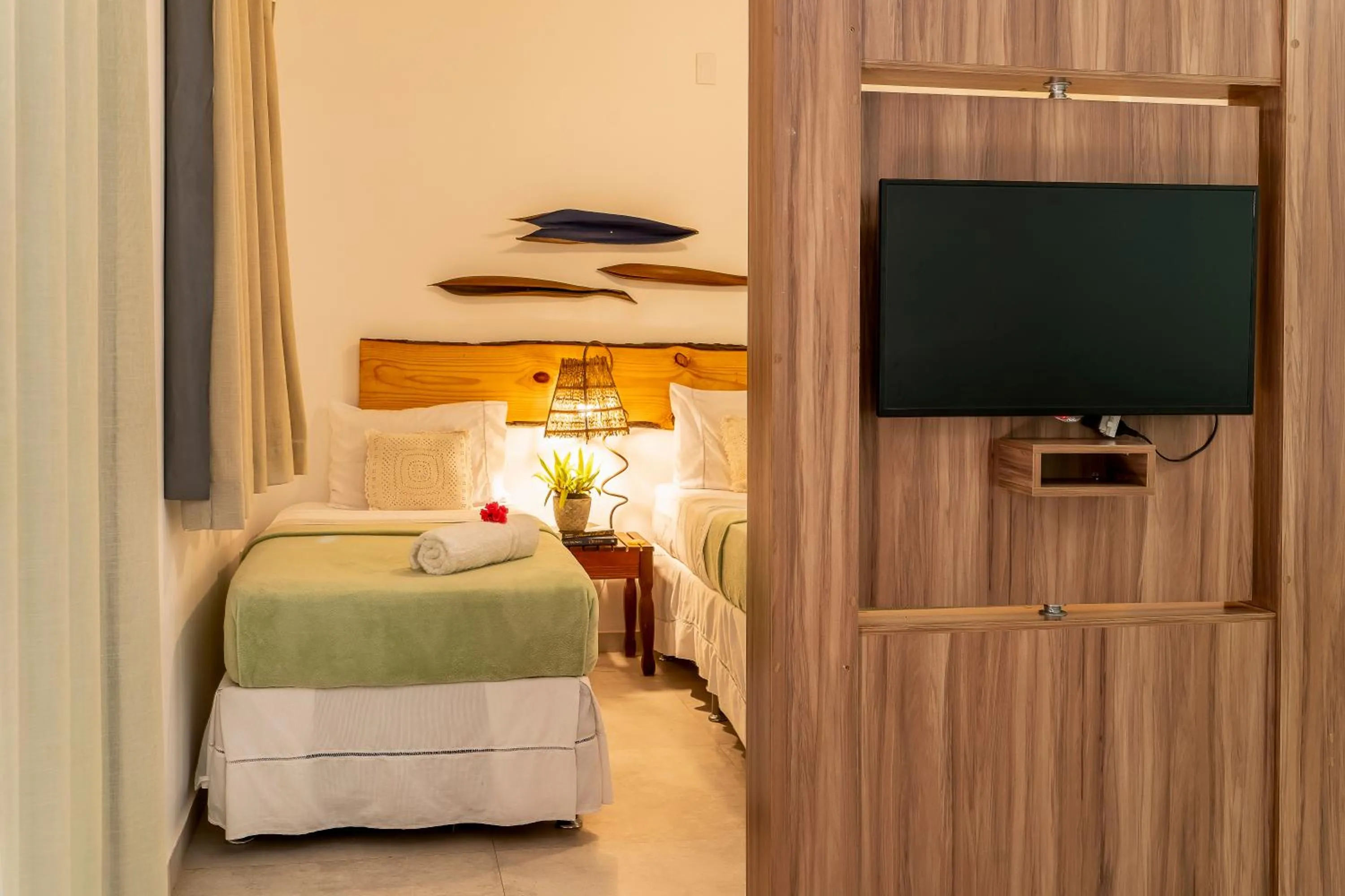 Bed in Villa Água de Coco