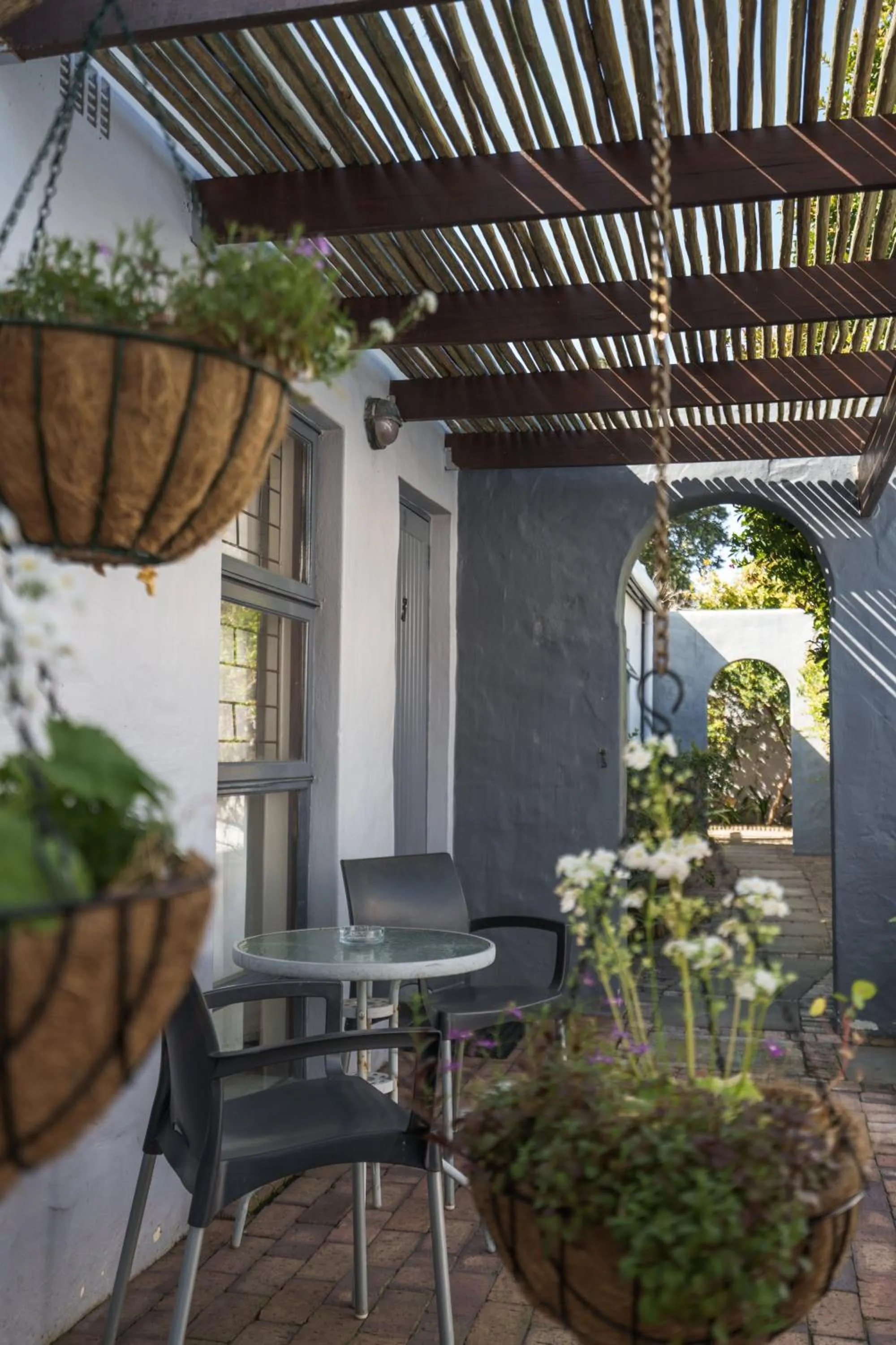 Patio in Be My Guest Lodge