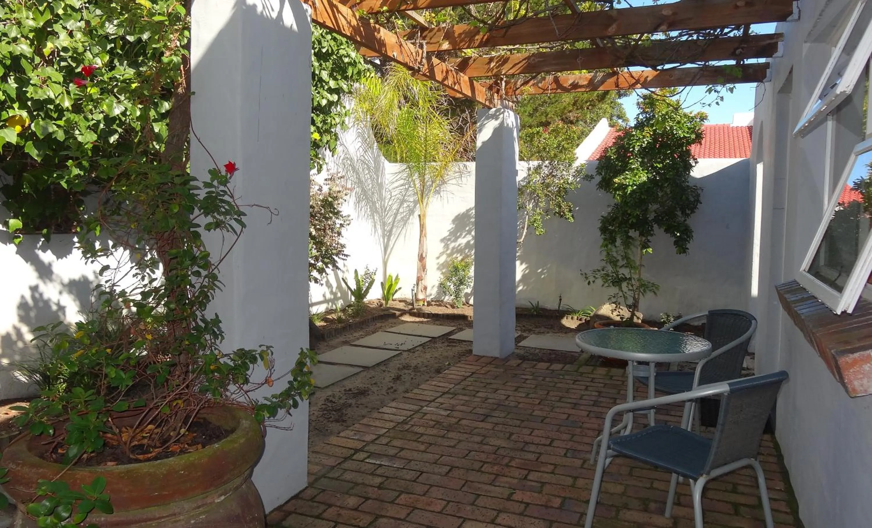 Patio in Be My Guest Lodge
