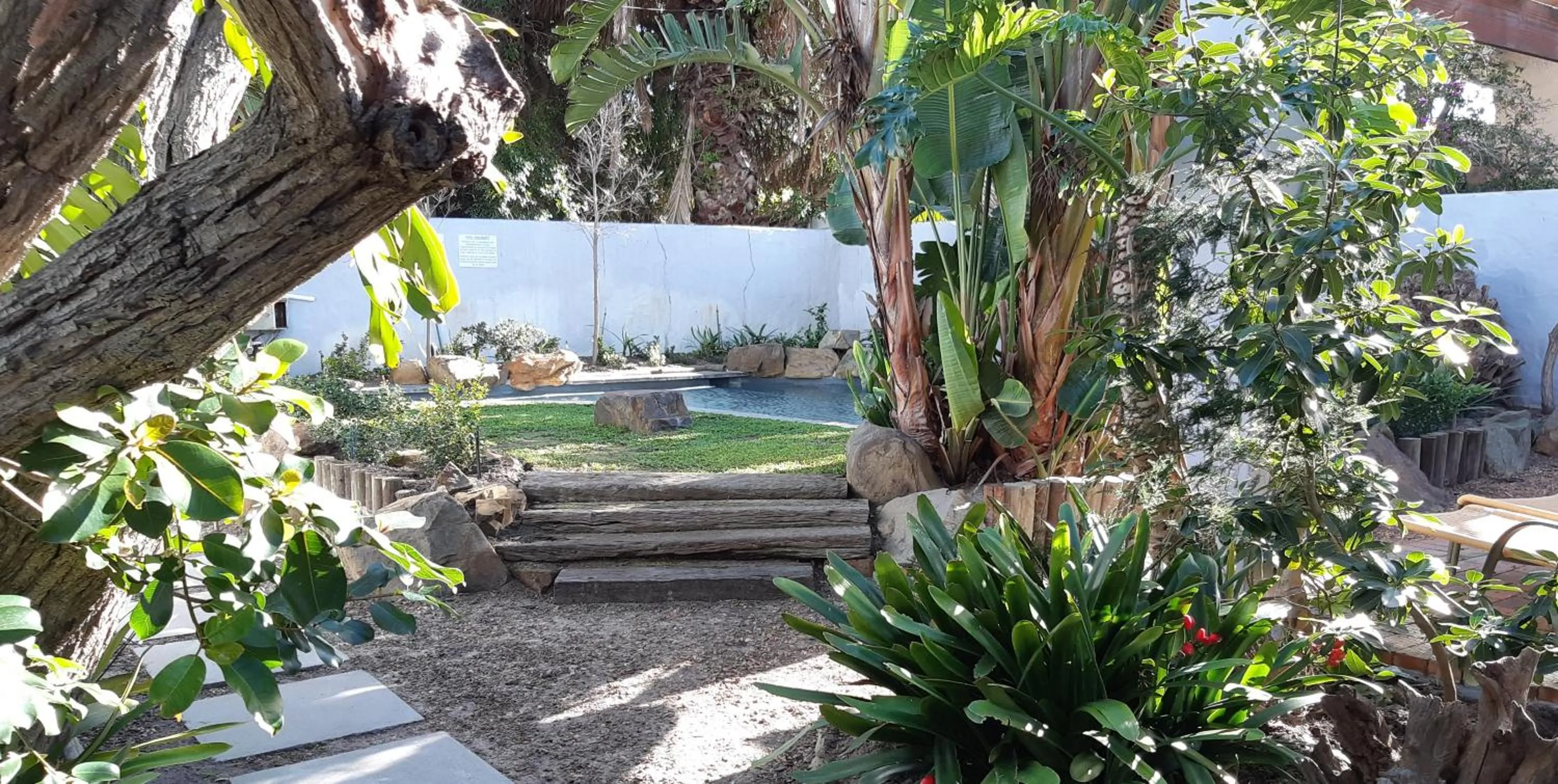 Swimming pool in Be My Guest Lodge