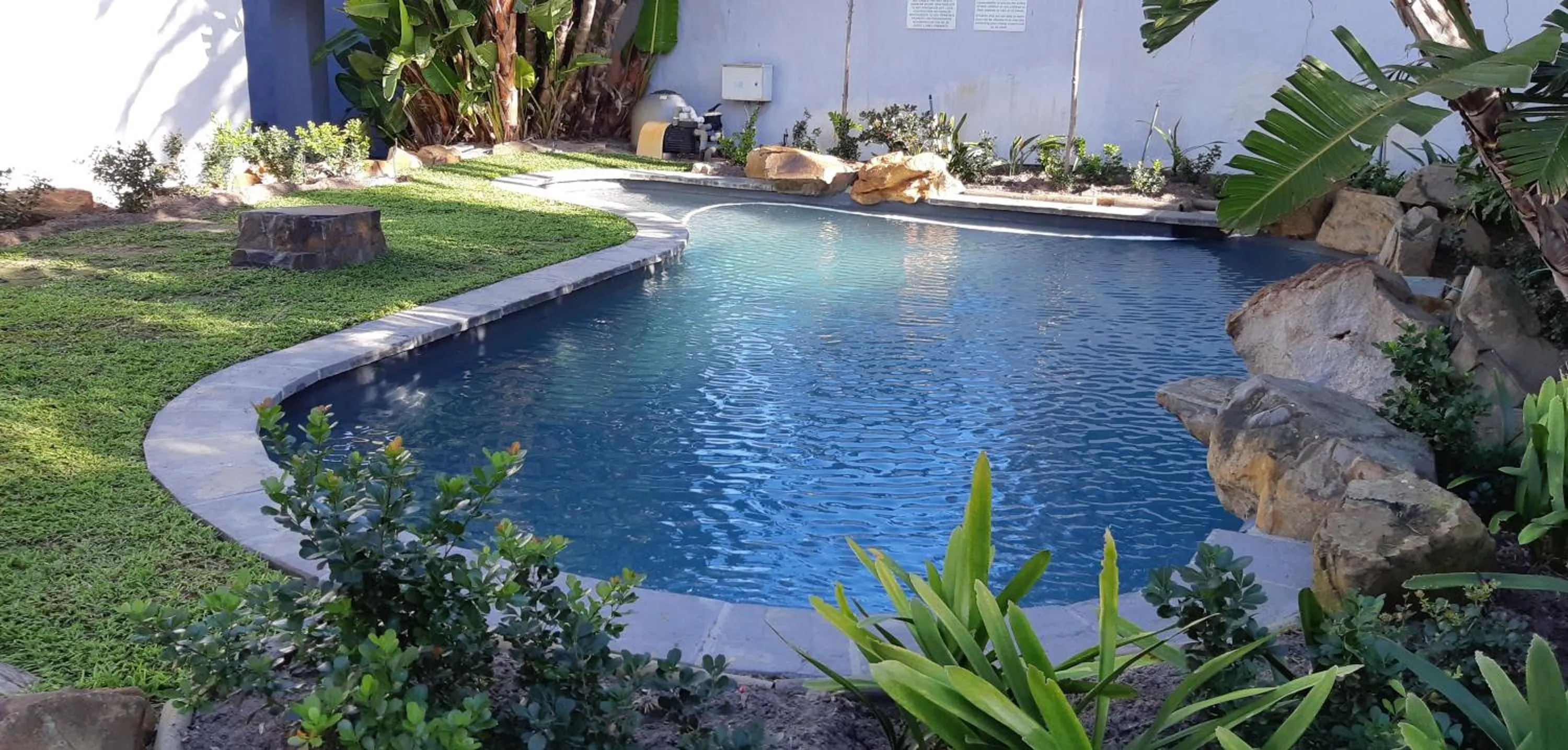Swimming pool in Be My Guest Lodge