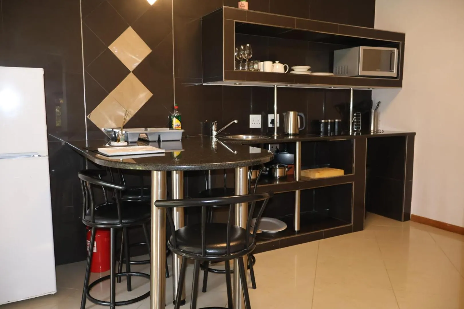 Kitchen or kitchenette in The Country Guesthouse