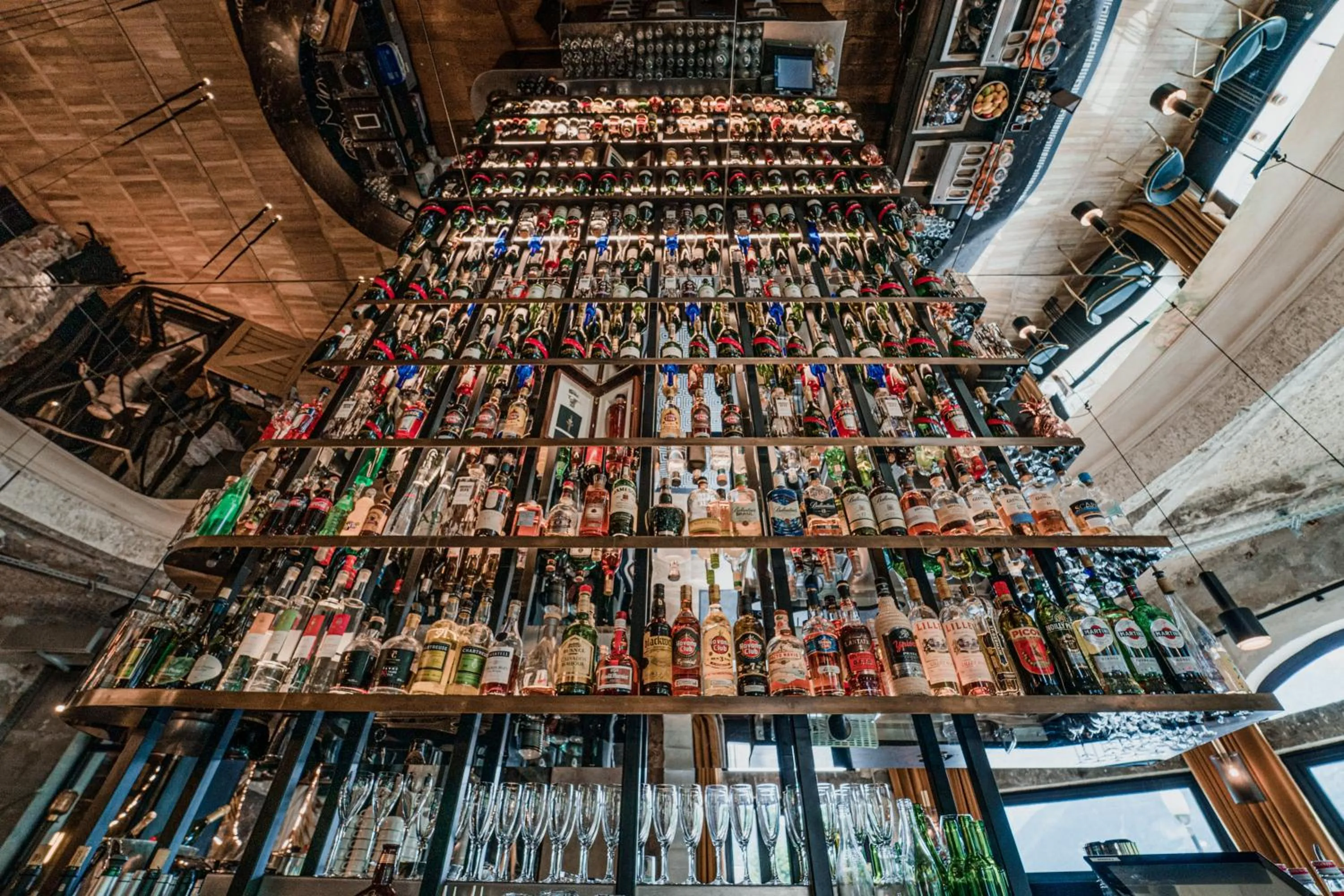 Lounge or bar in La Folie Douce Hotels Chamonix