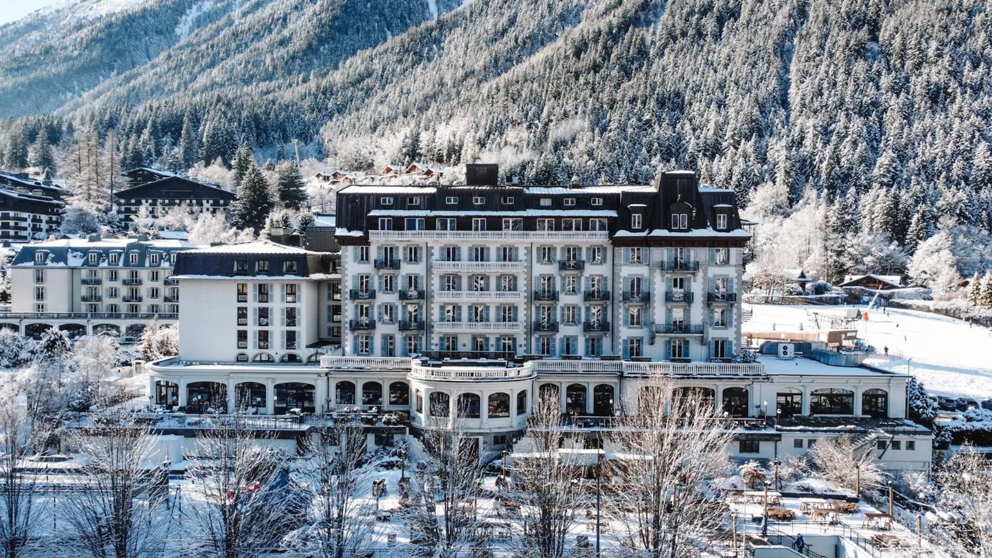 View (from property/room) in La Folie Douce Hotels Chamonix