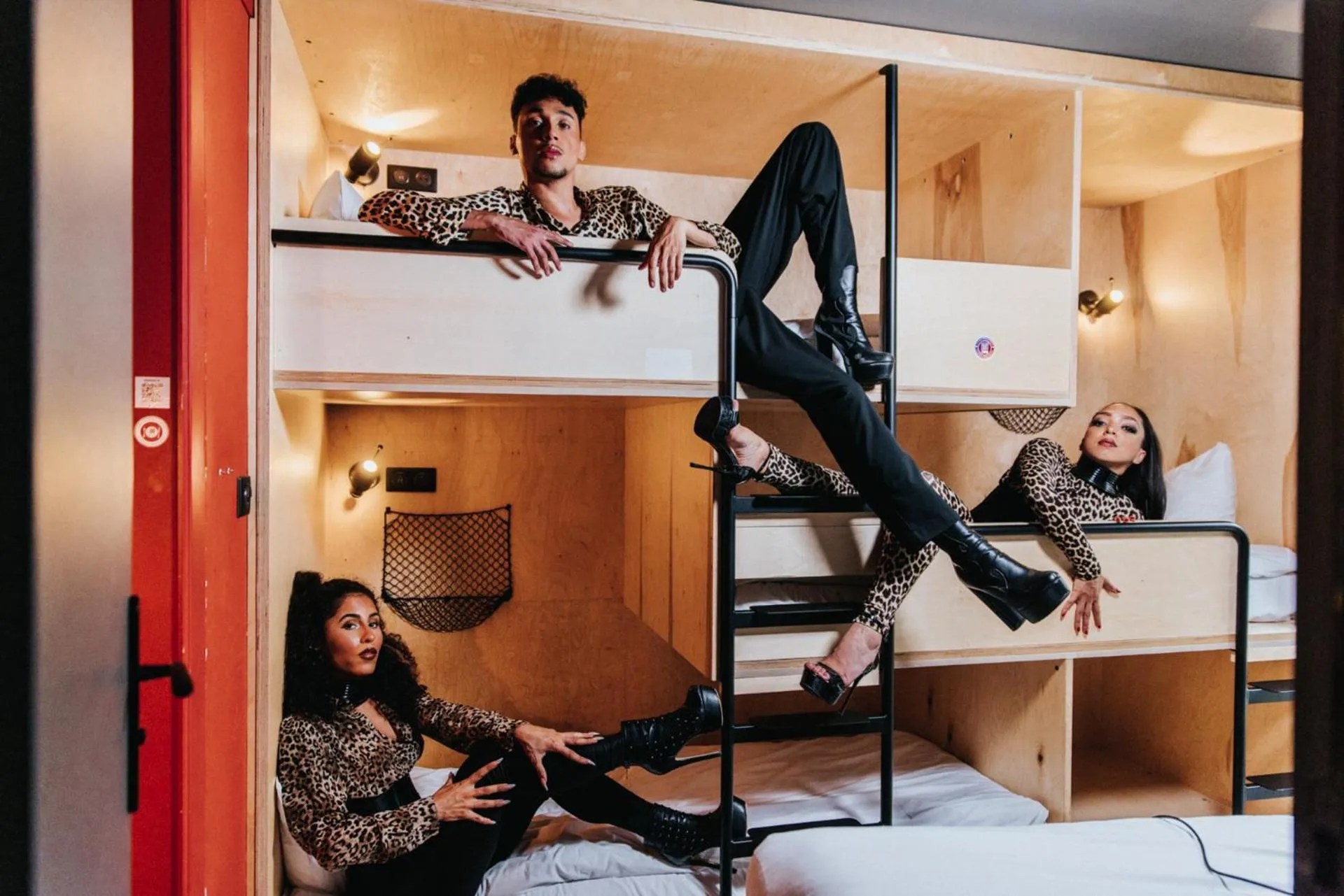 Bedroom in La Folie Douce Hotels Chamonix