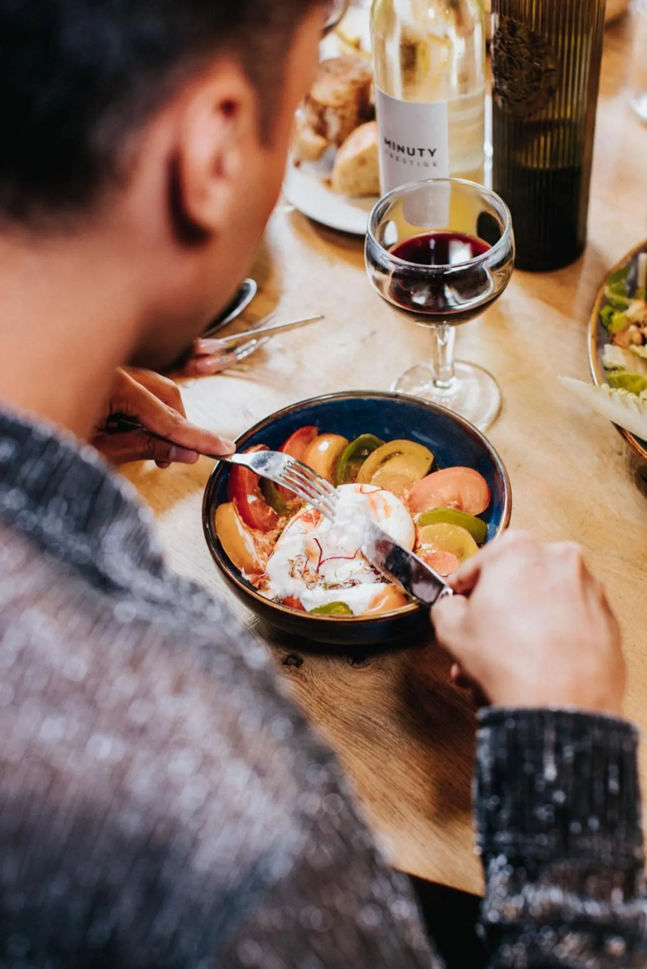 Dining area in La Folie Douce Hotels Chamonix