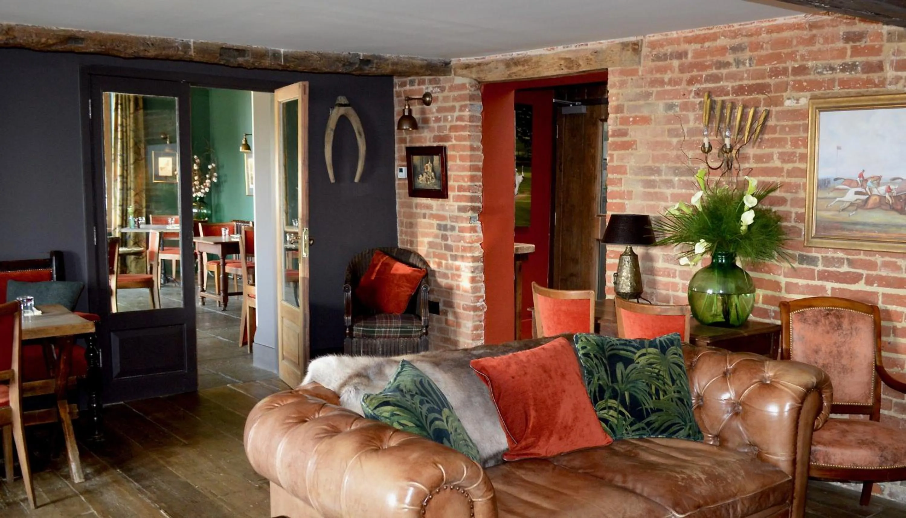 Seating area in The Brisley Bell