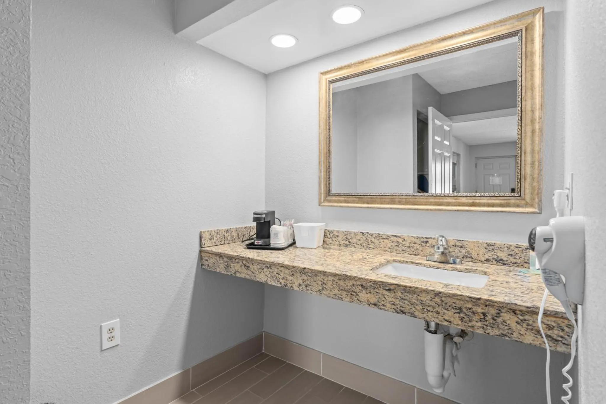 Bathroom in Baymont by Wyndham Orlando East
