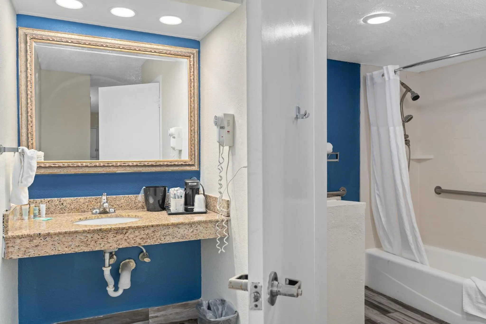 Shower in Baymont by Wyndham Orlando East