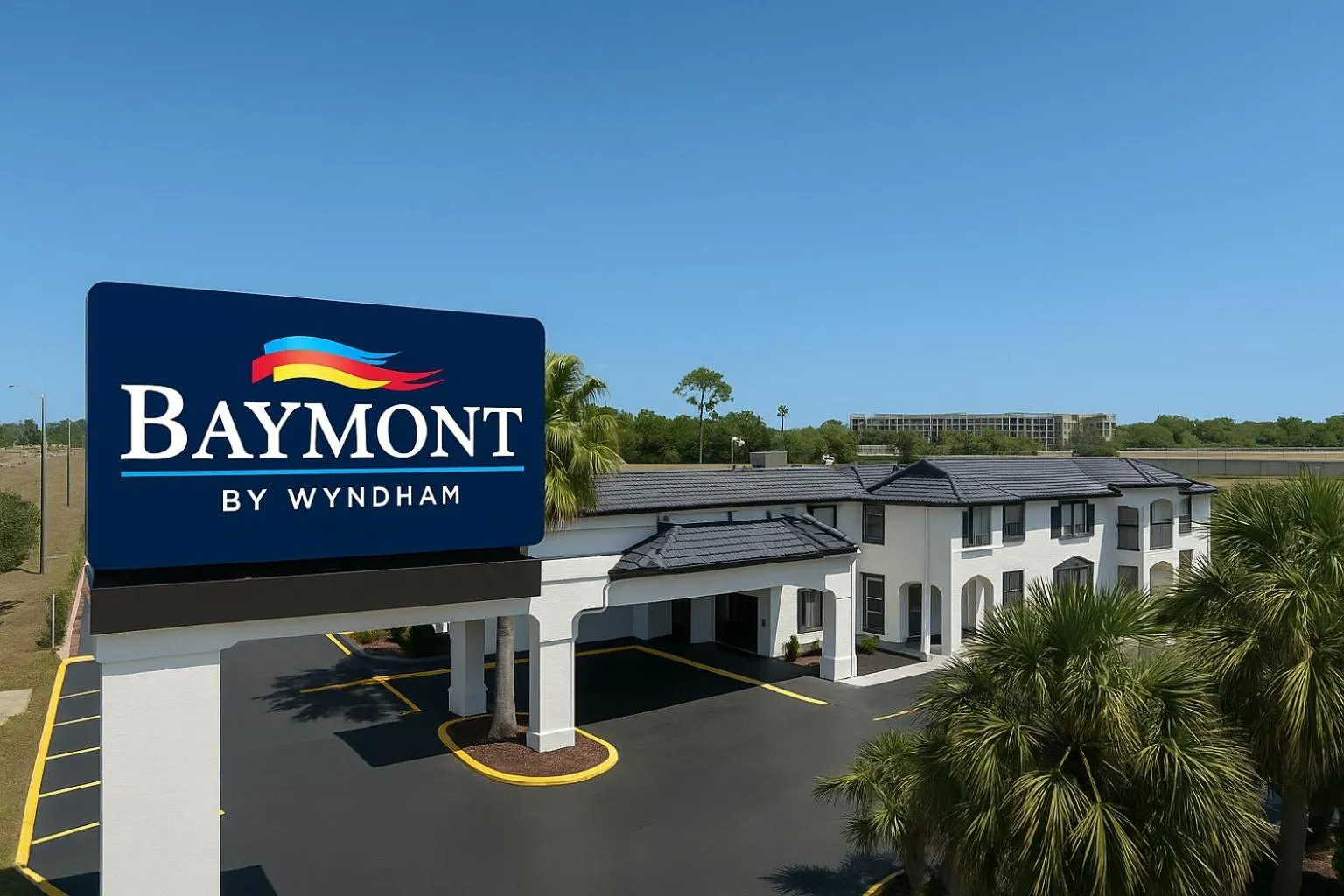 Property building in Baymont by Wyndham Orlando East