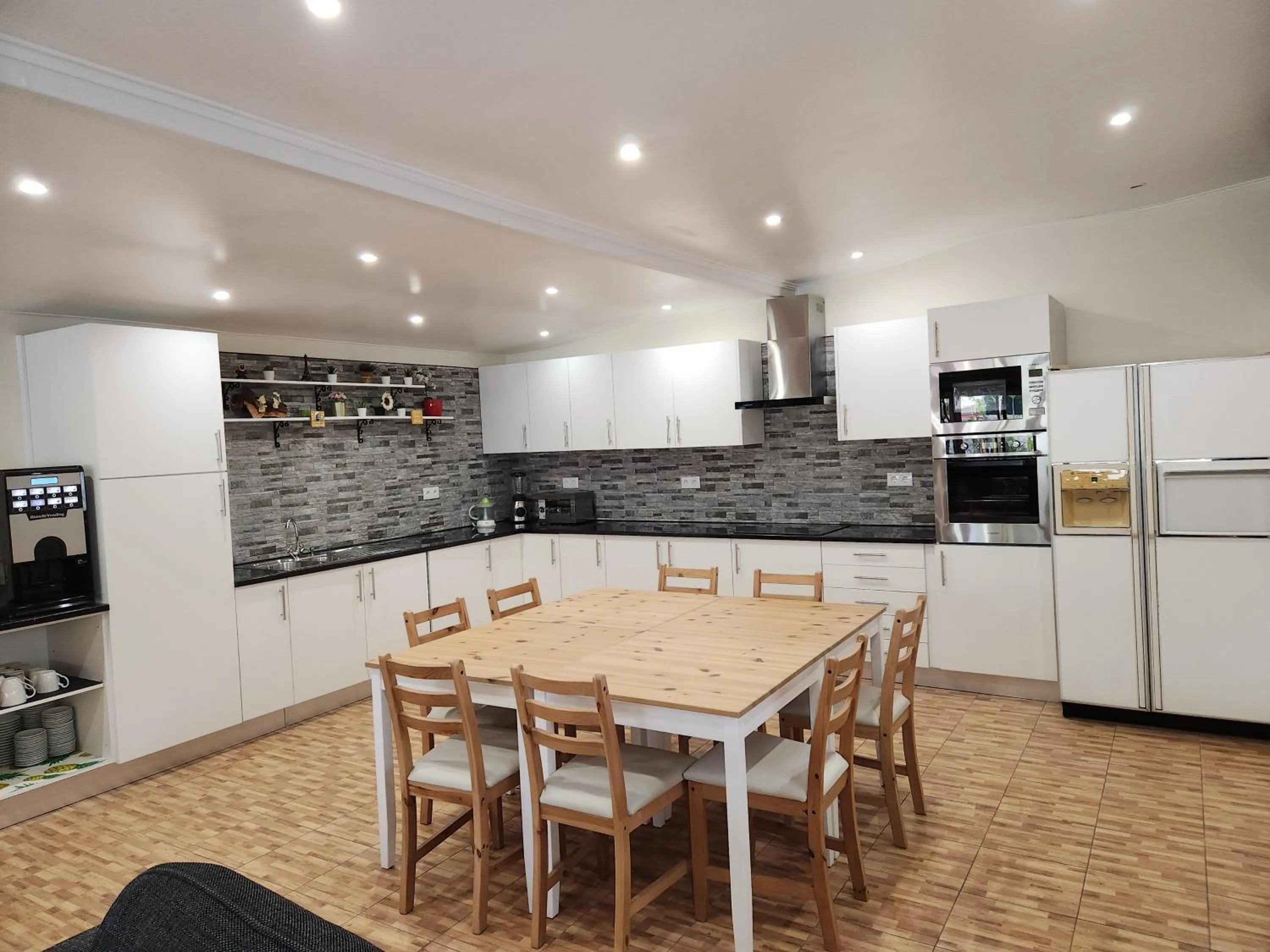 Communal kitchen in Ocean View Lagos