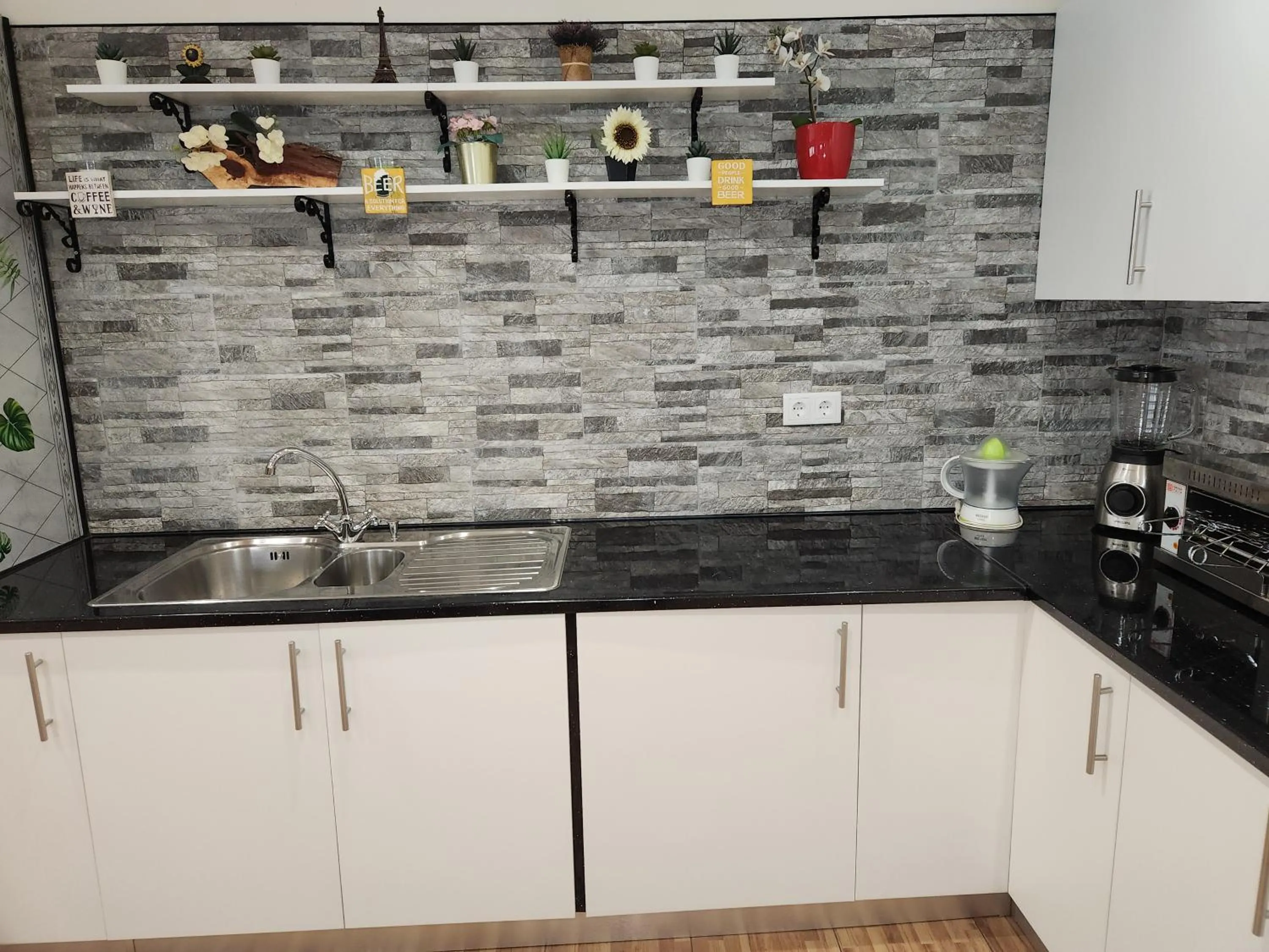 Communal kitchen in Ocean View Lagos