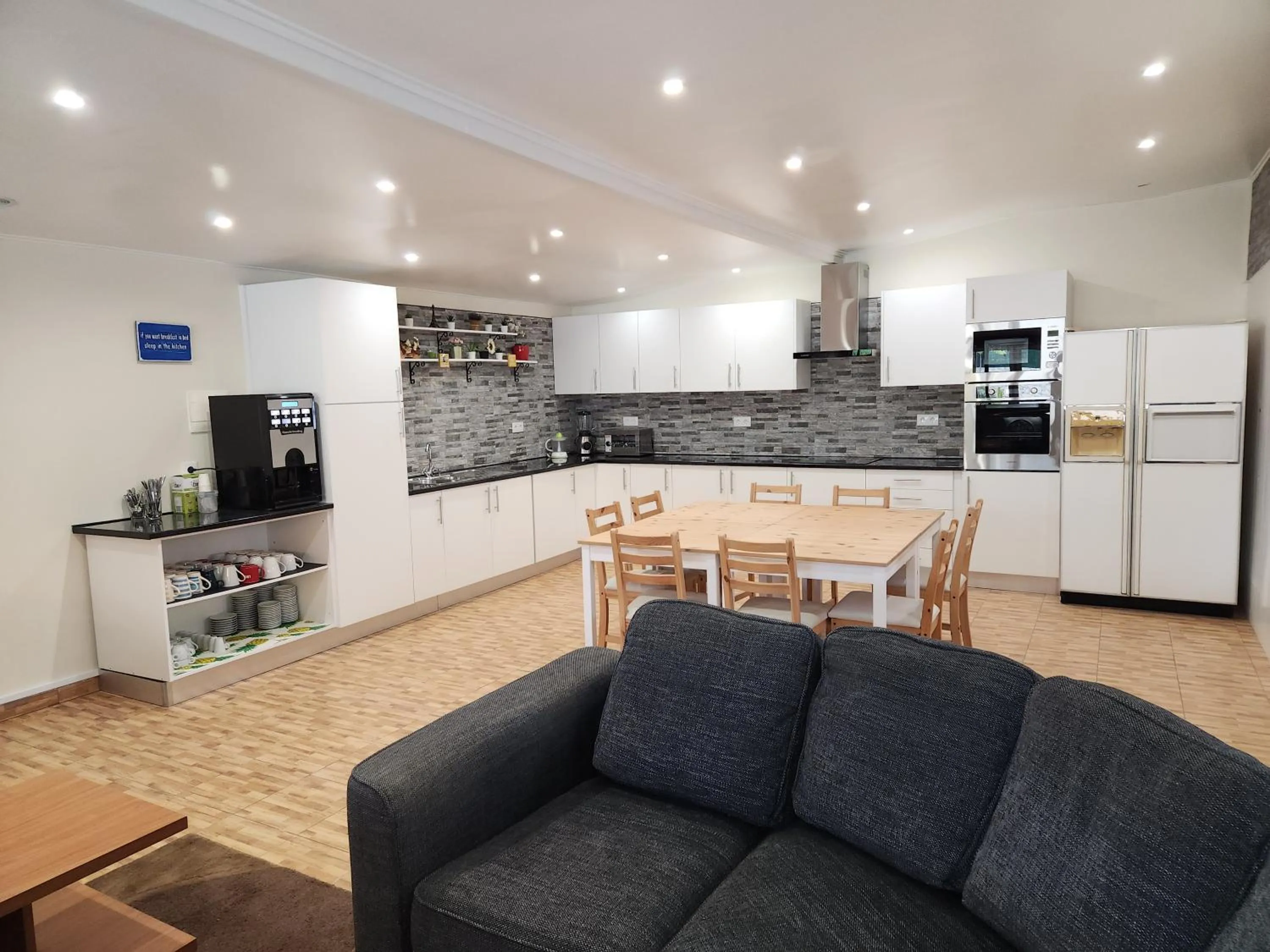 Communal kitchen in Ocean View Lagos