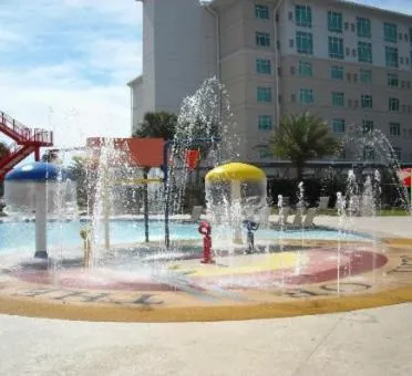 Swimming pool in Seven Clans Hotel at Coushatta