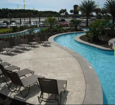 Swimming pool in Seven Clans Hotel at Coushatta