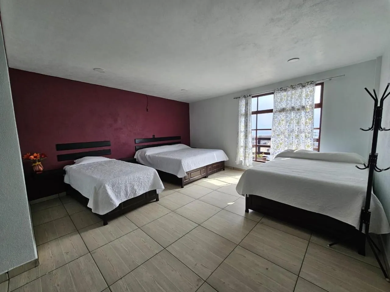 Bed in Hotel posada Juquila