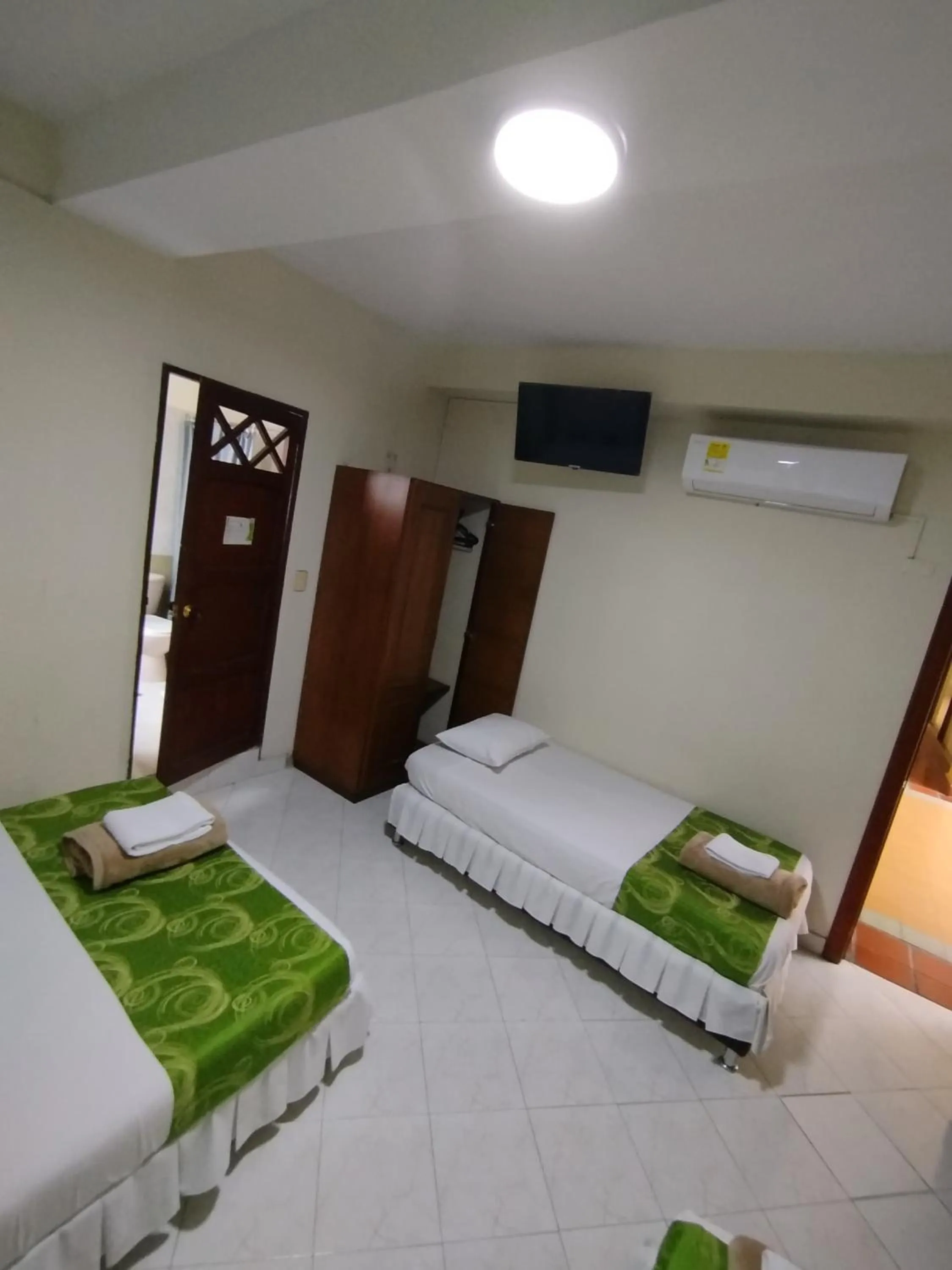 Bed in Hotel El Andino