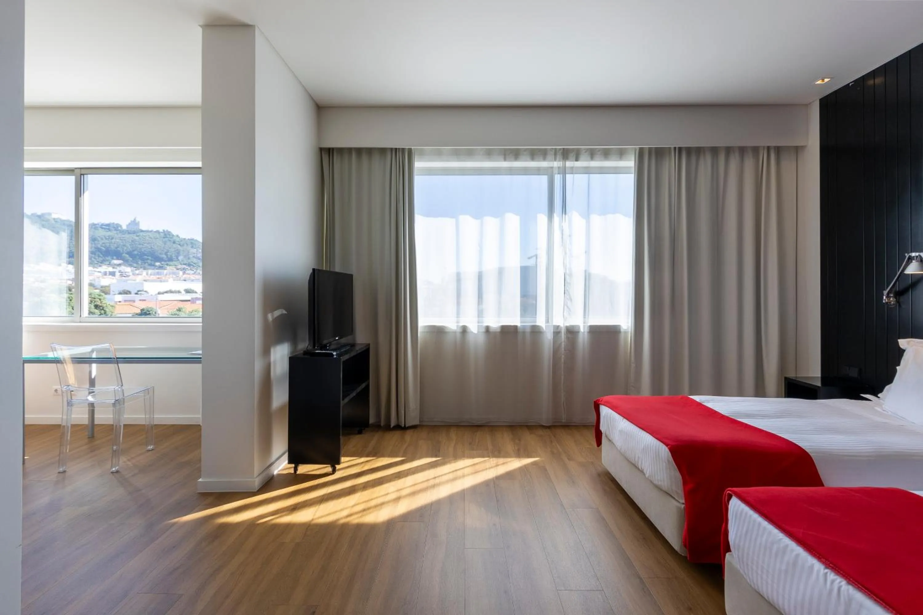 Seating area, Bed in Hotel Flor De Sal